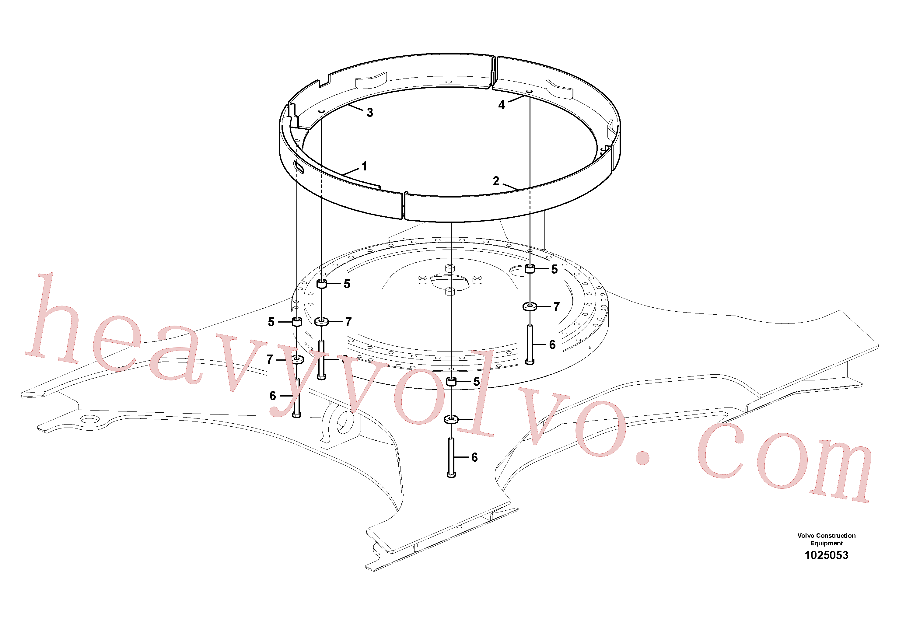 VOE14562593 Cover for Volvo Excavator Parts