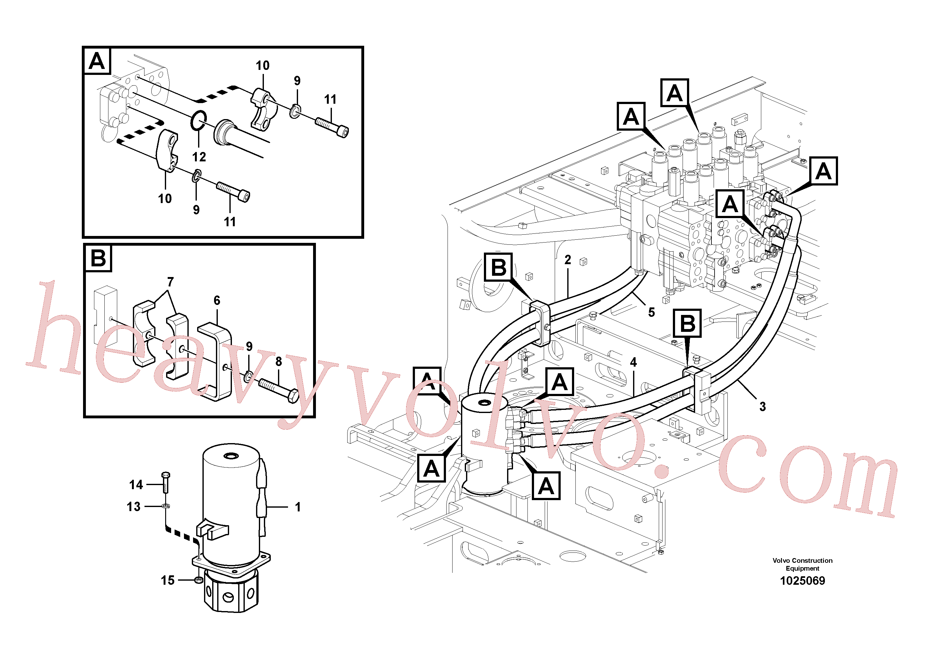 Wholesale VOE14609974 Hose for Volvo Excavator
