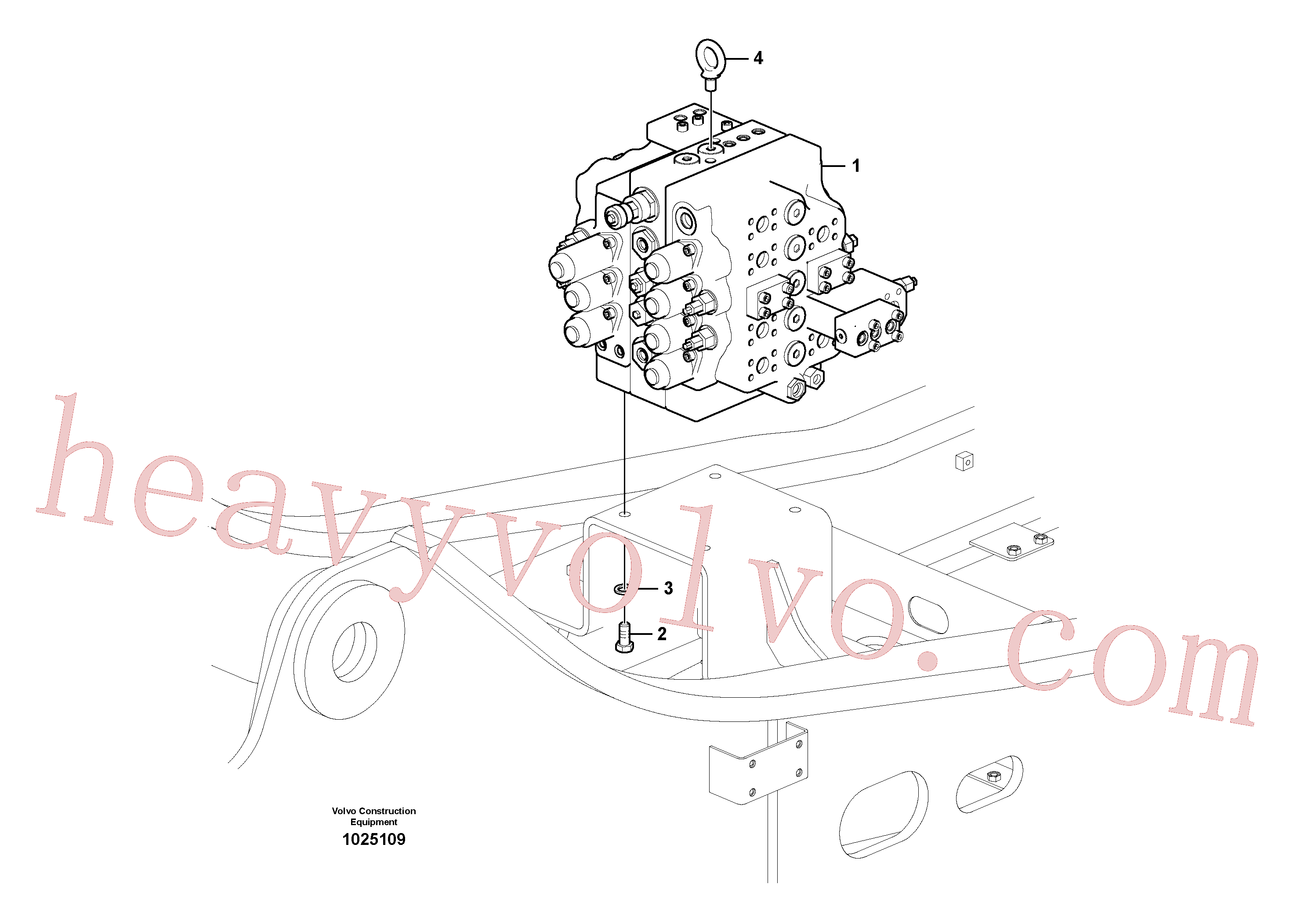 Wholesale VOE14678664 Control valve for Volvo Excavator