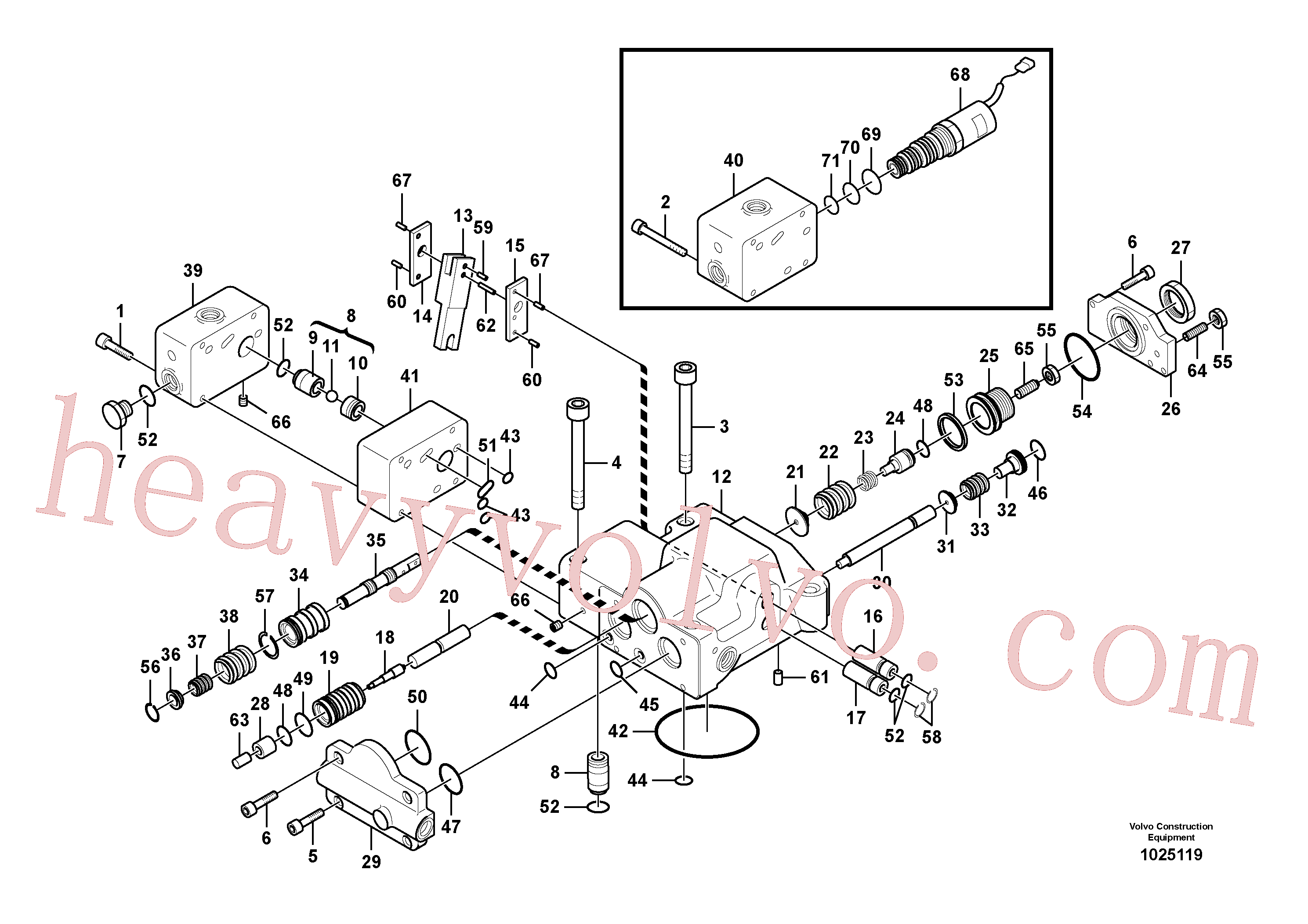 Volvo VOE14500060 Case aftermarket part for sale