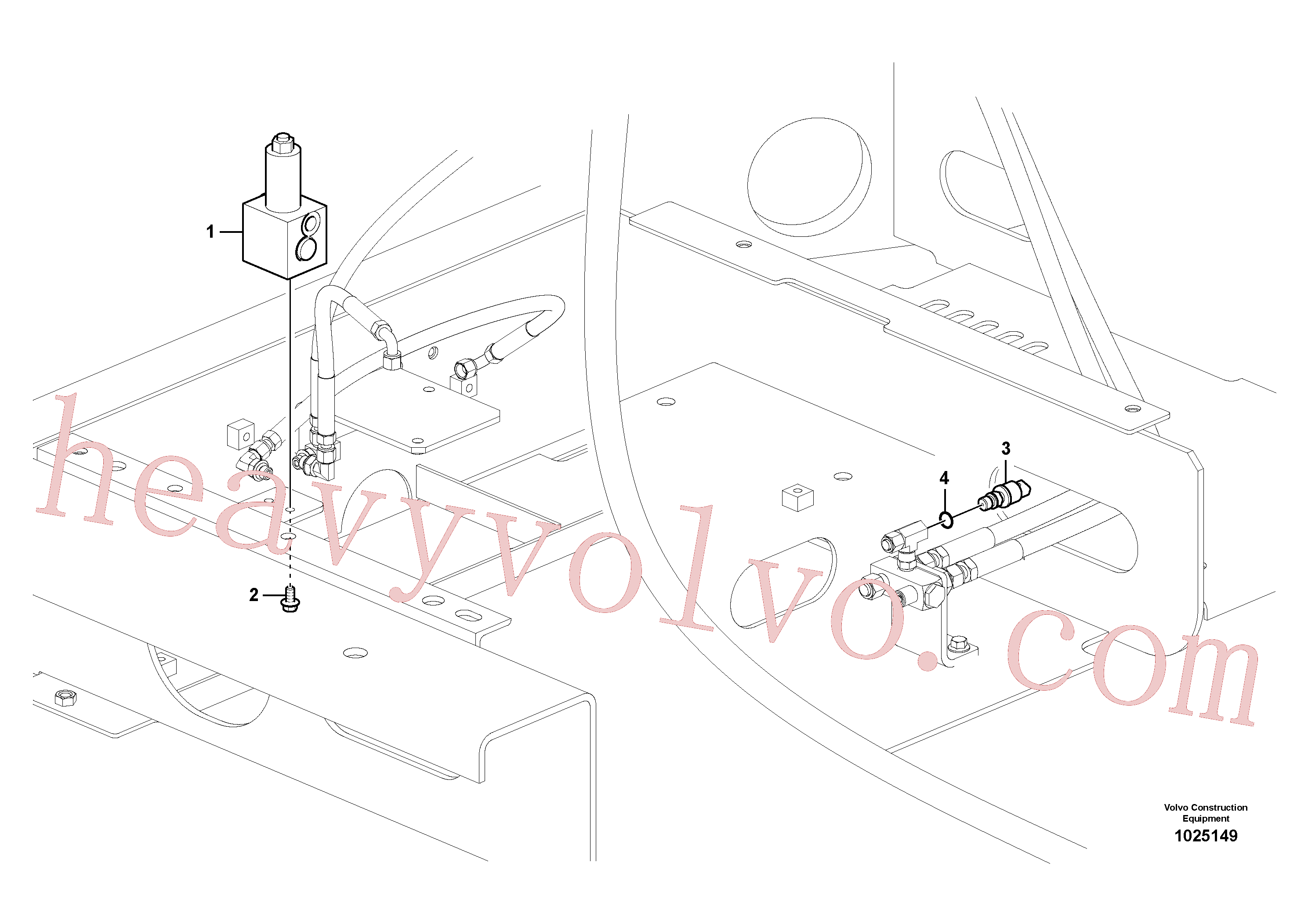 VOE14529295 Switch for Volvo Excavator Parts