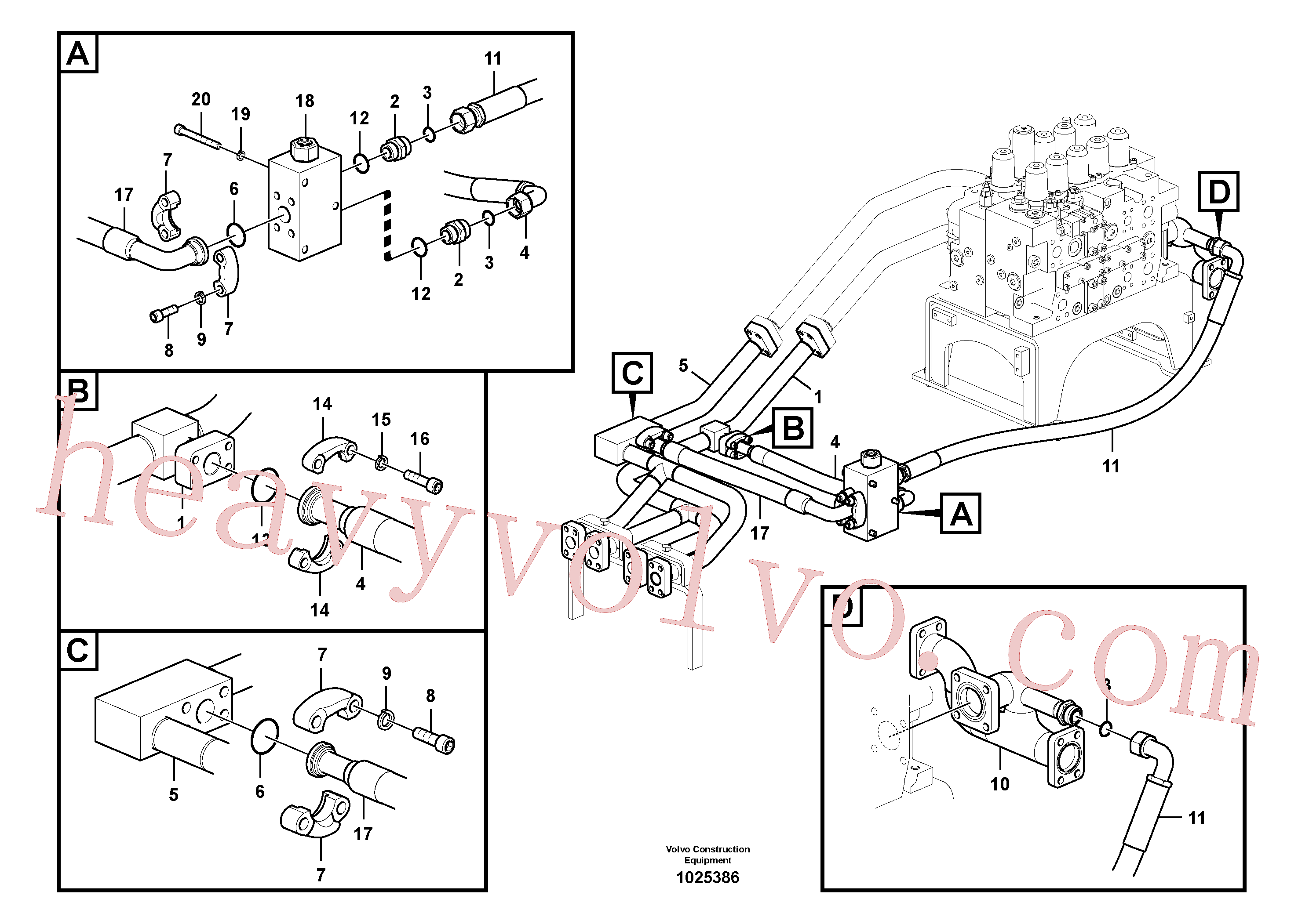 Wholesale VOE14516735 Valve for Volvo Excavator