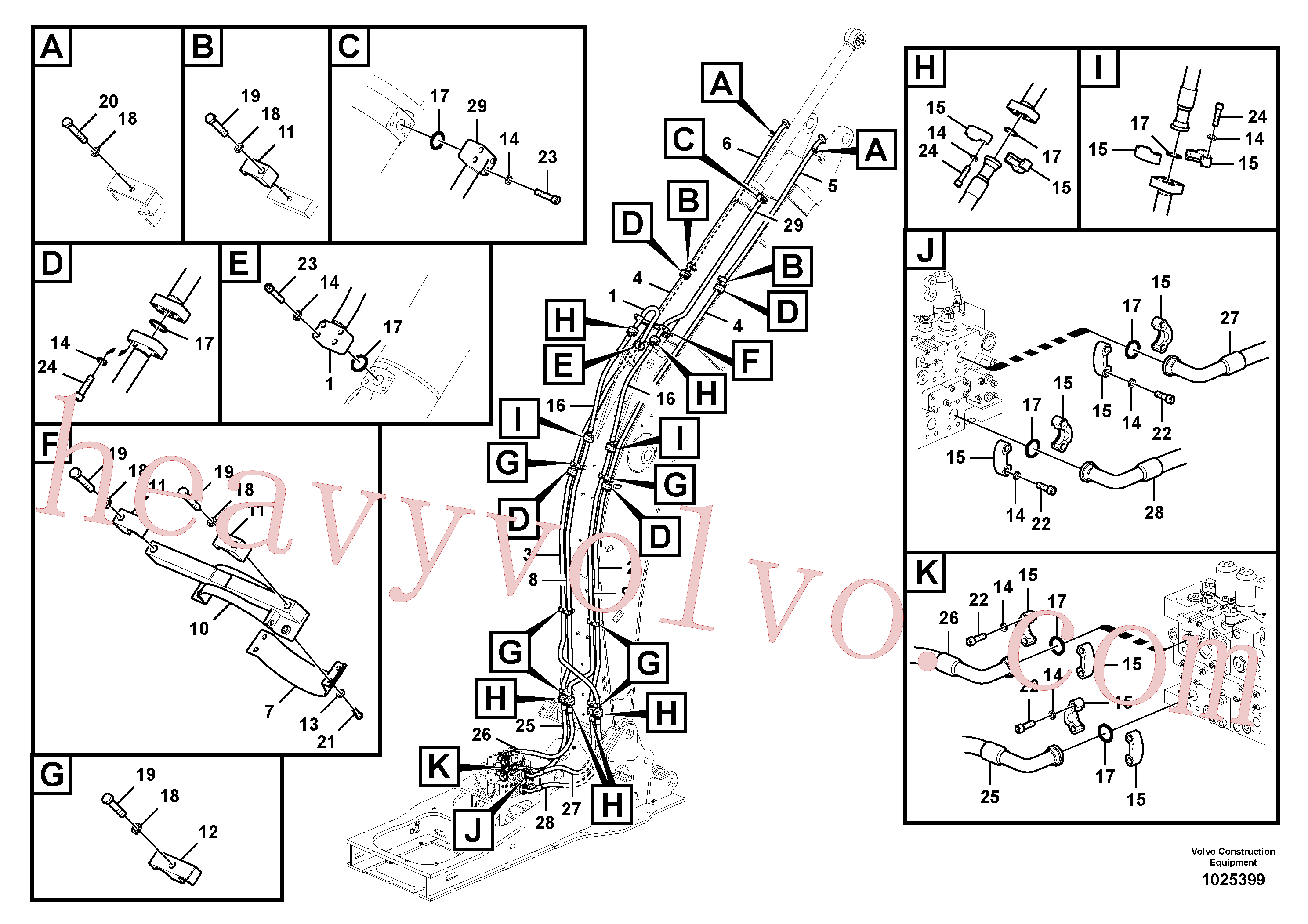Volvo Assembly VOE14505535 Clamp for sale