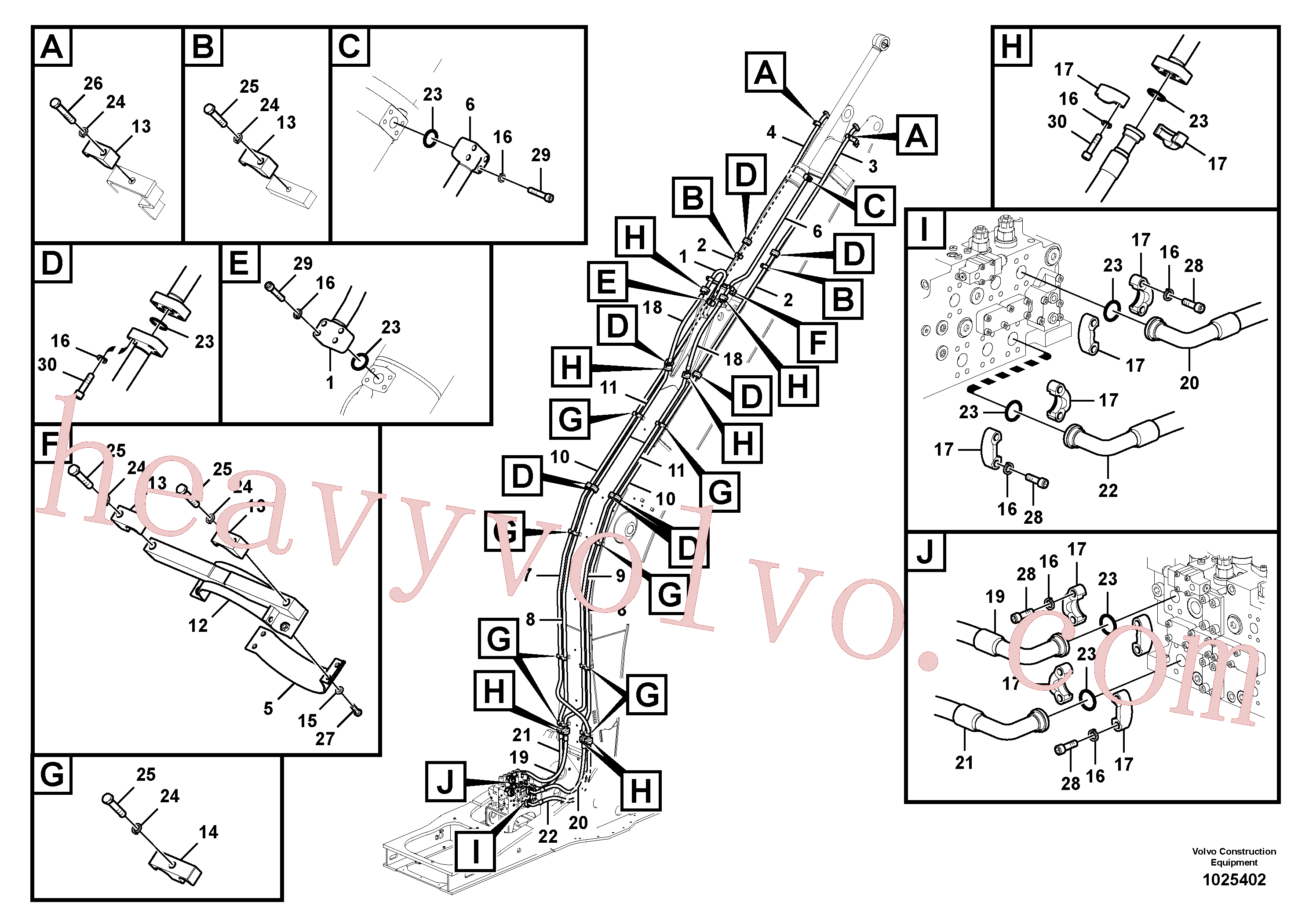 Volvo Assembly VOE14505535 Clamp for sale