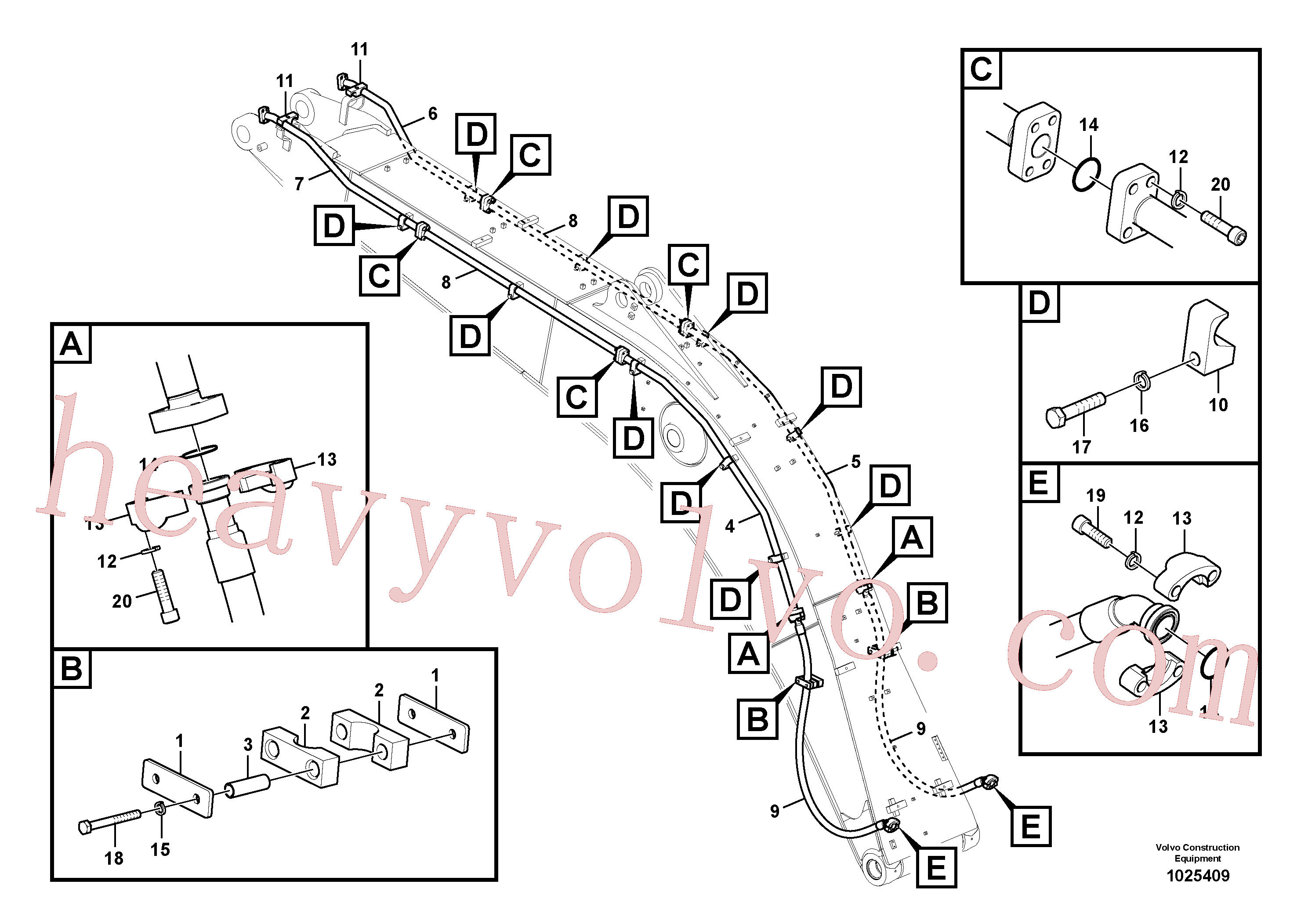 Volvo Assembly VOE14504770 Clamp for sale