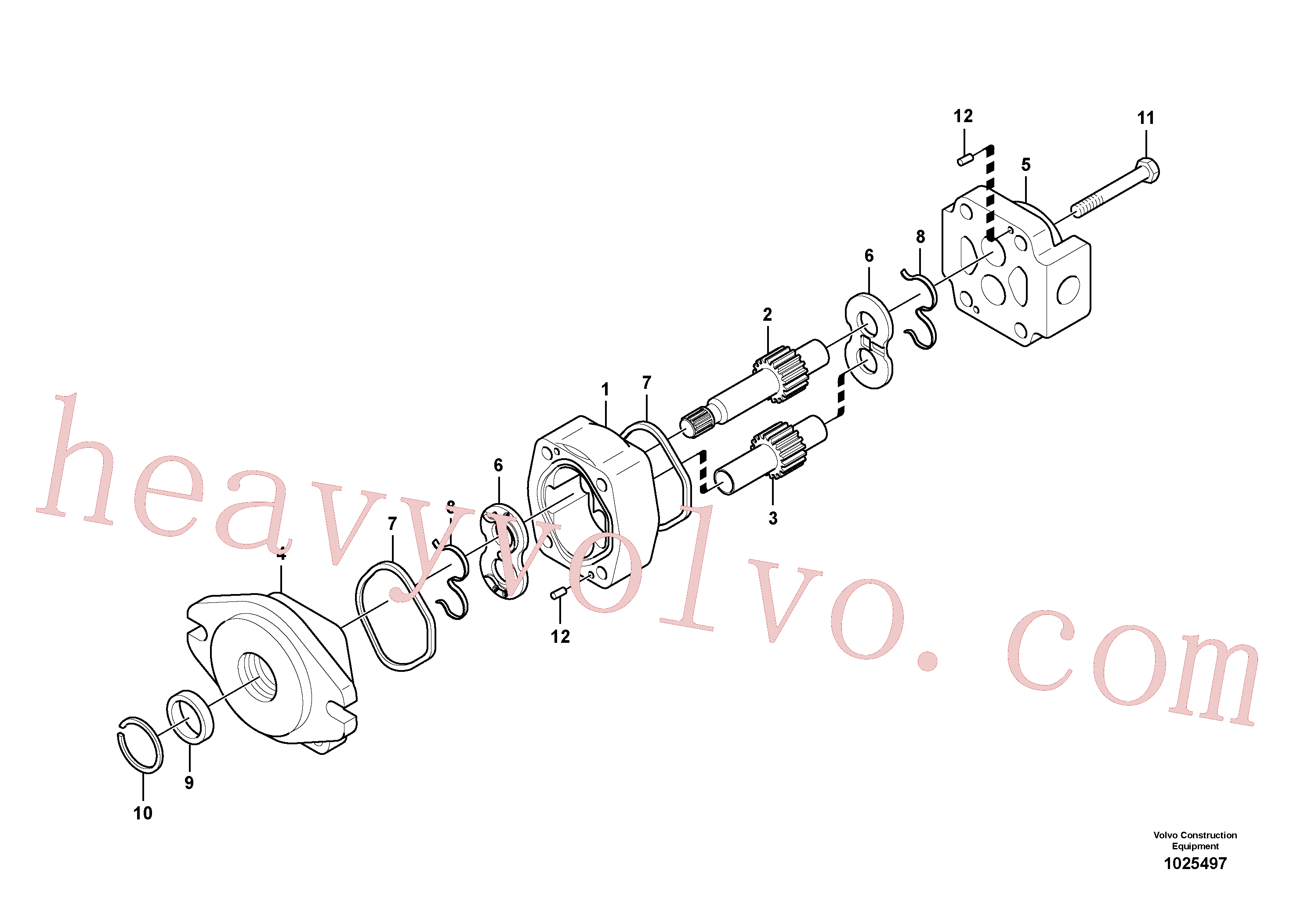 Volvo Assembly VOE14565926 Gear for sale