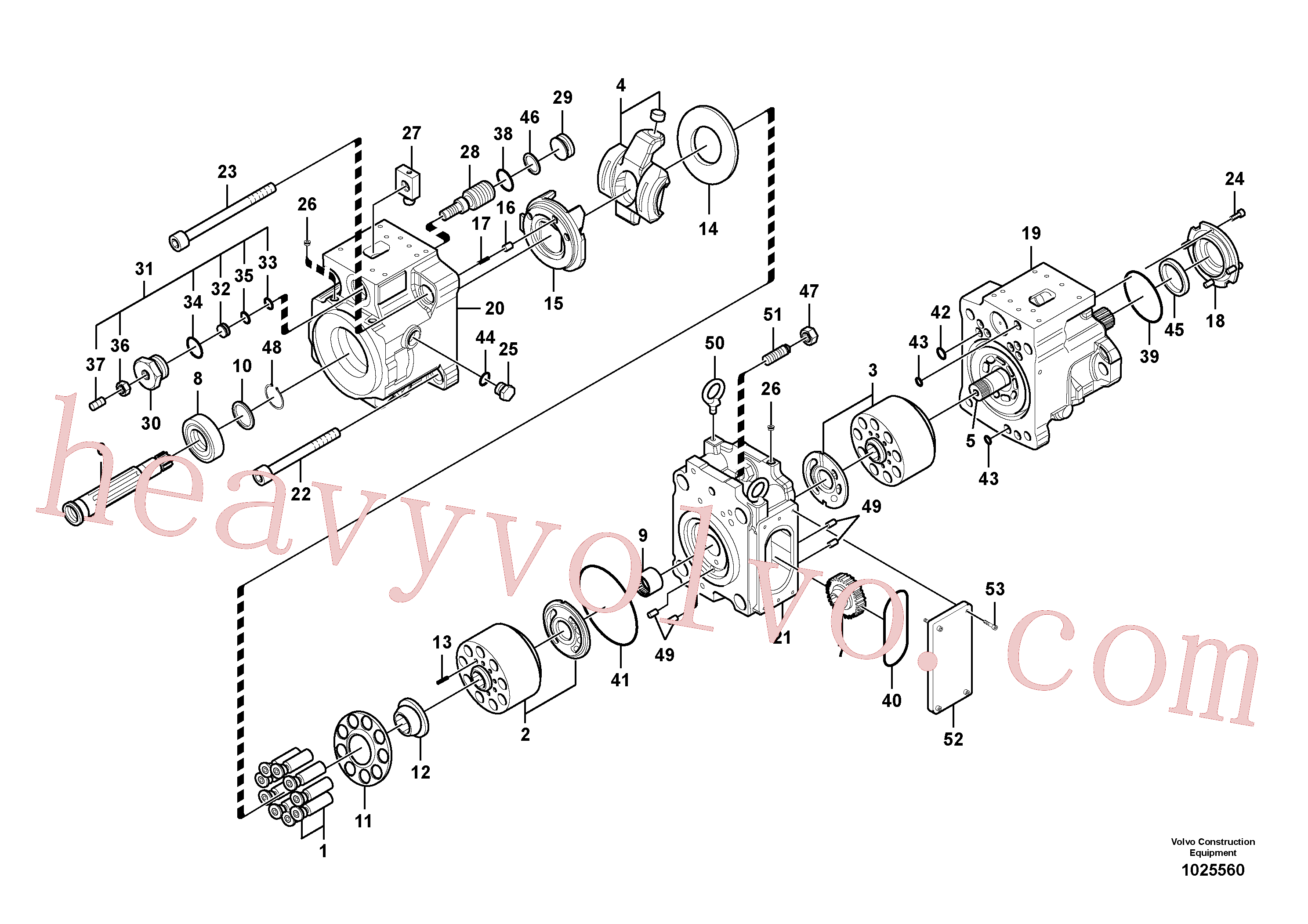 VOE14534027 Seal for Volvo Excavator Parts
