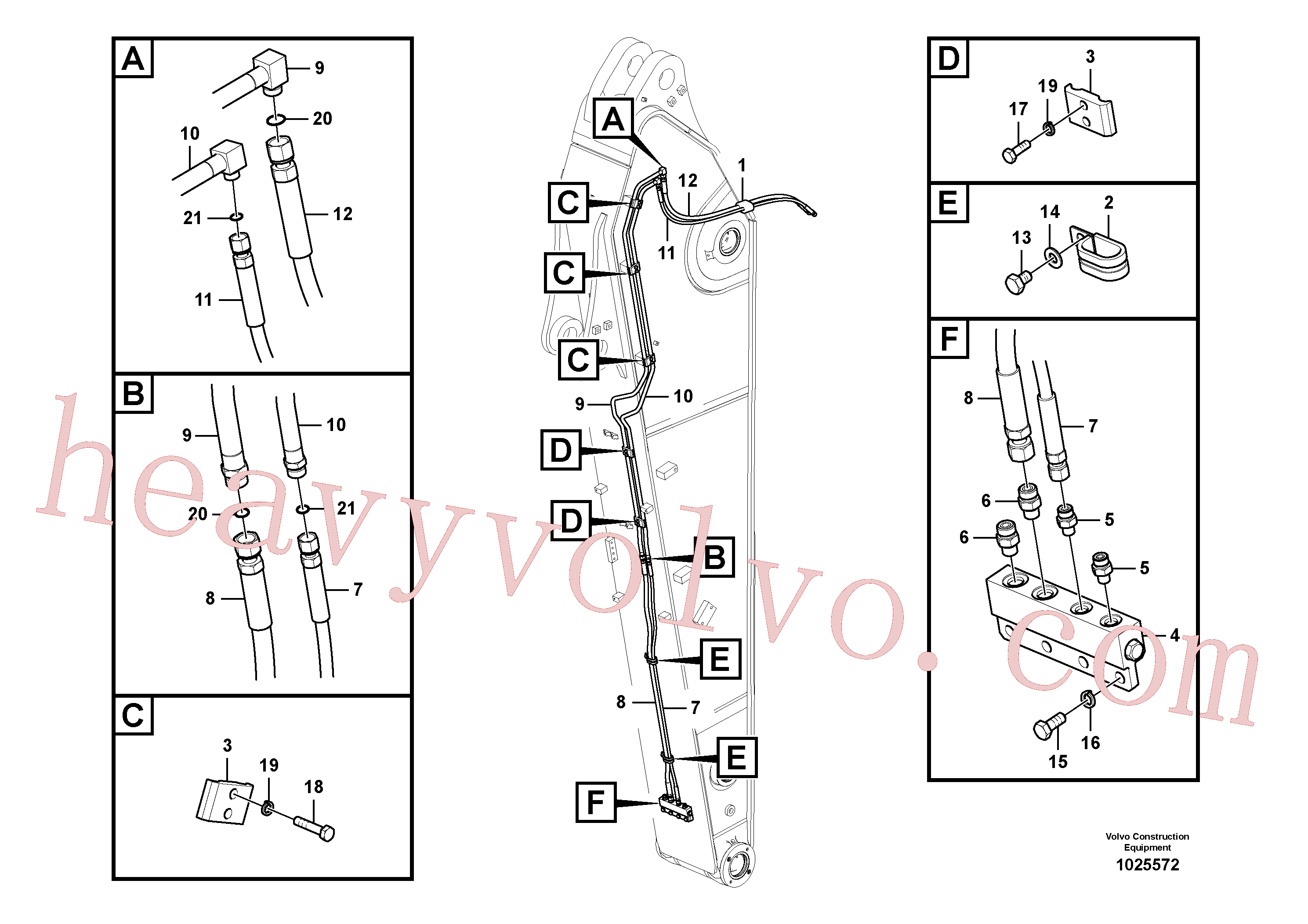Volvo Assembly VOE14565560 Pipe for sale