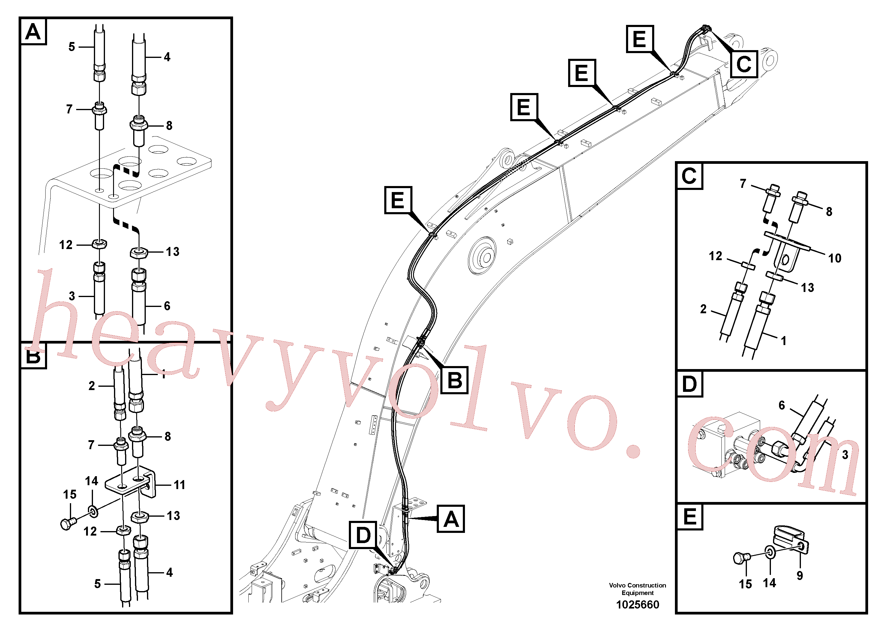 VOE15035691 Eternity/2 for Volvo Excavator spare