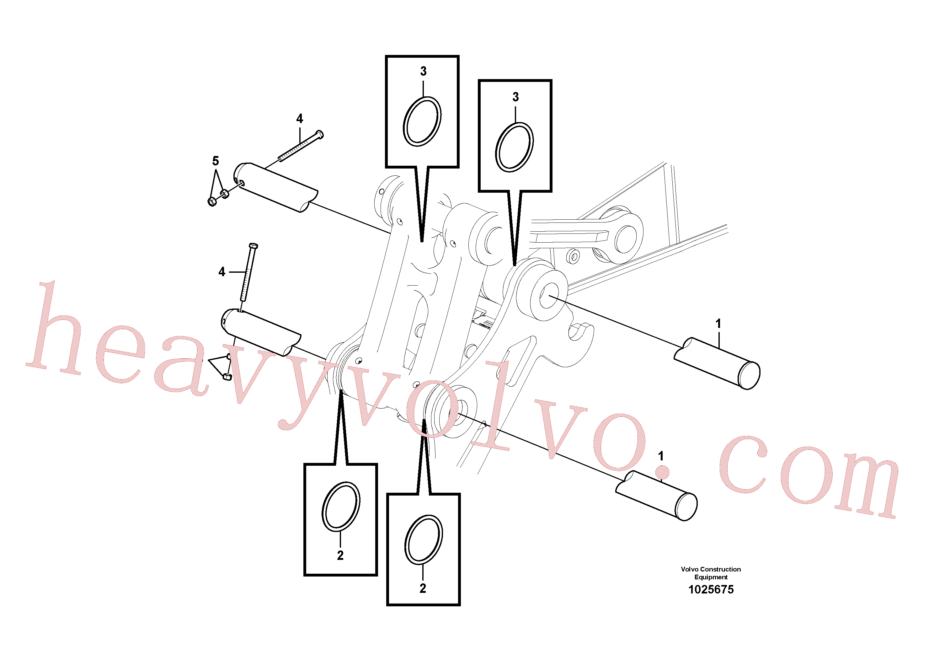 VOE14529478 Pin for Volvo Excavator Parts