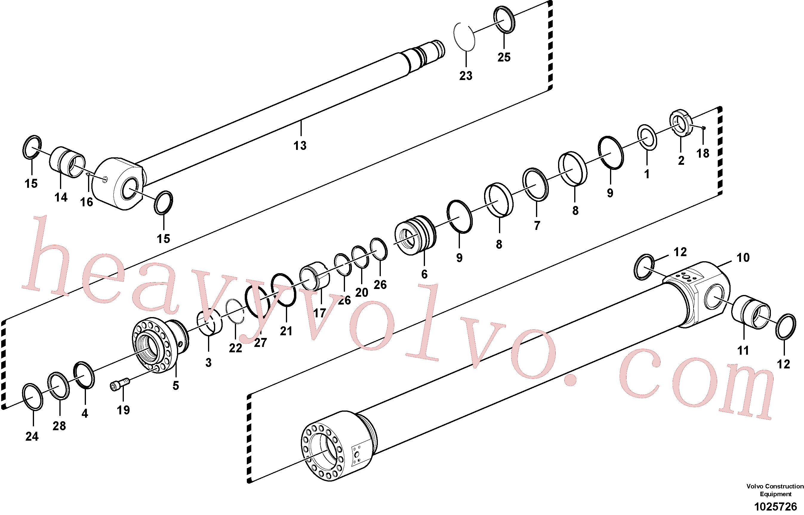 SA1146-08150 Buffer Ring for Volvo Excavator spare