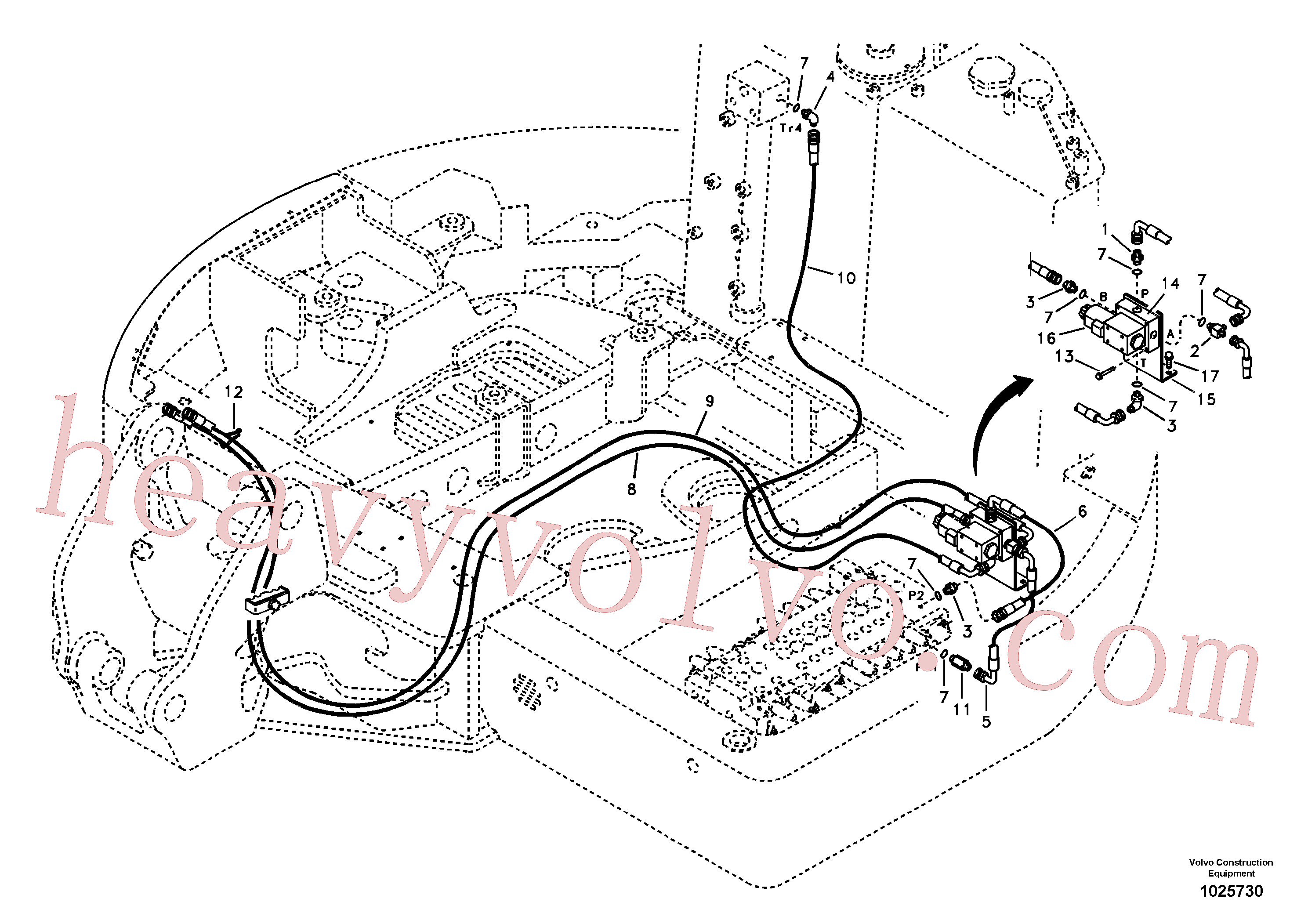China Made VOE14519225 Plate parts for Volvo Excavator