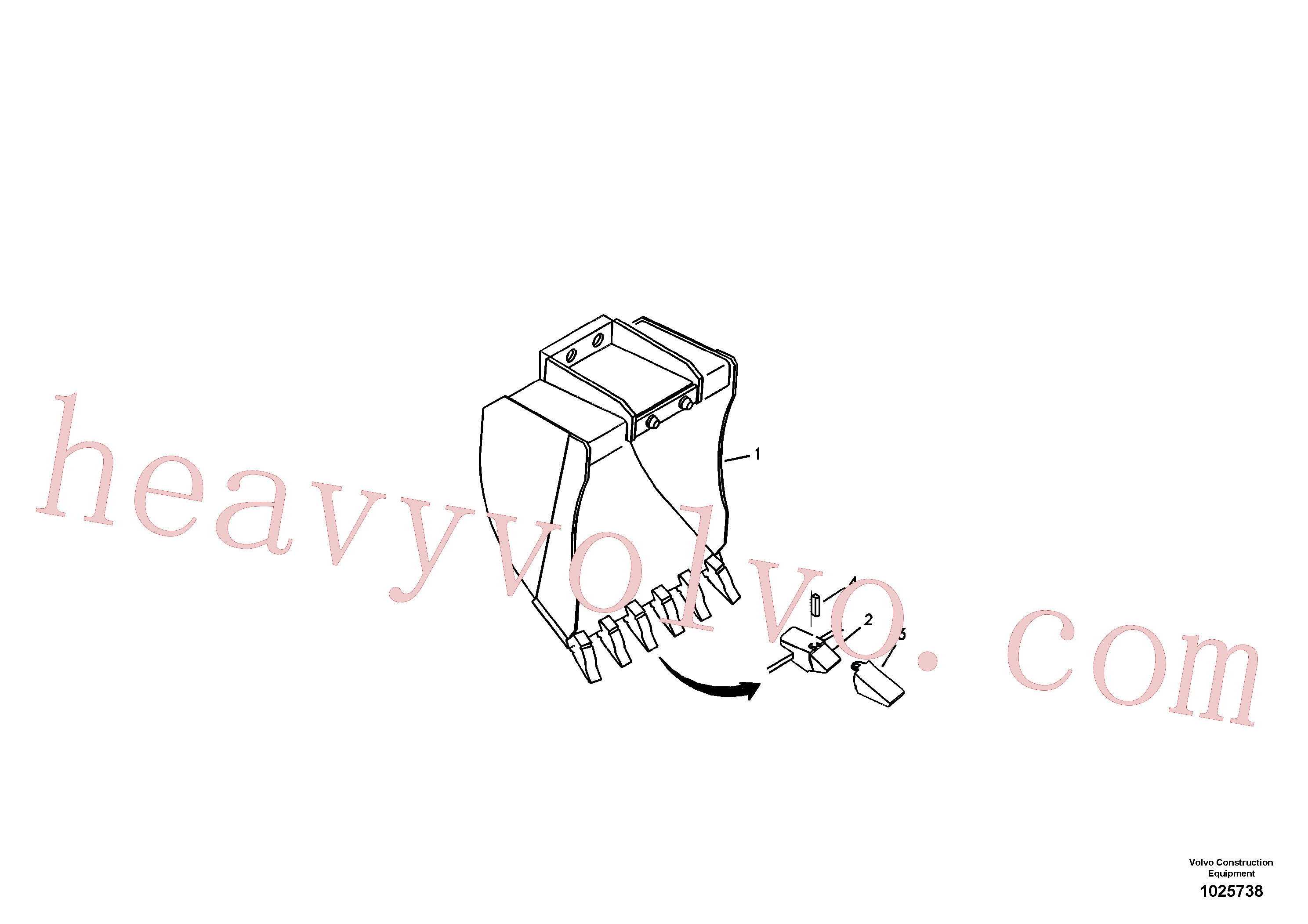 Wholesale VOE11884312 Bucket Tooth for Volvo Excavator