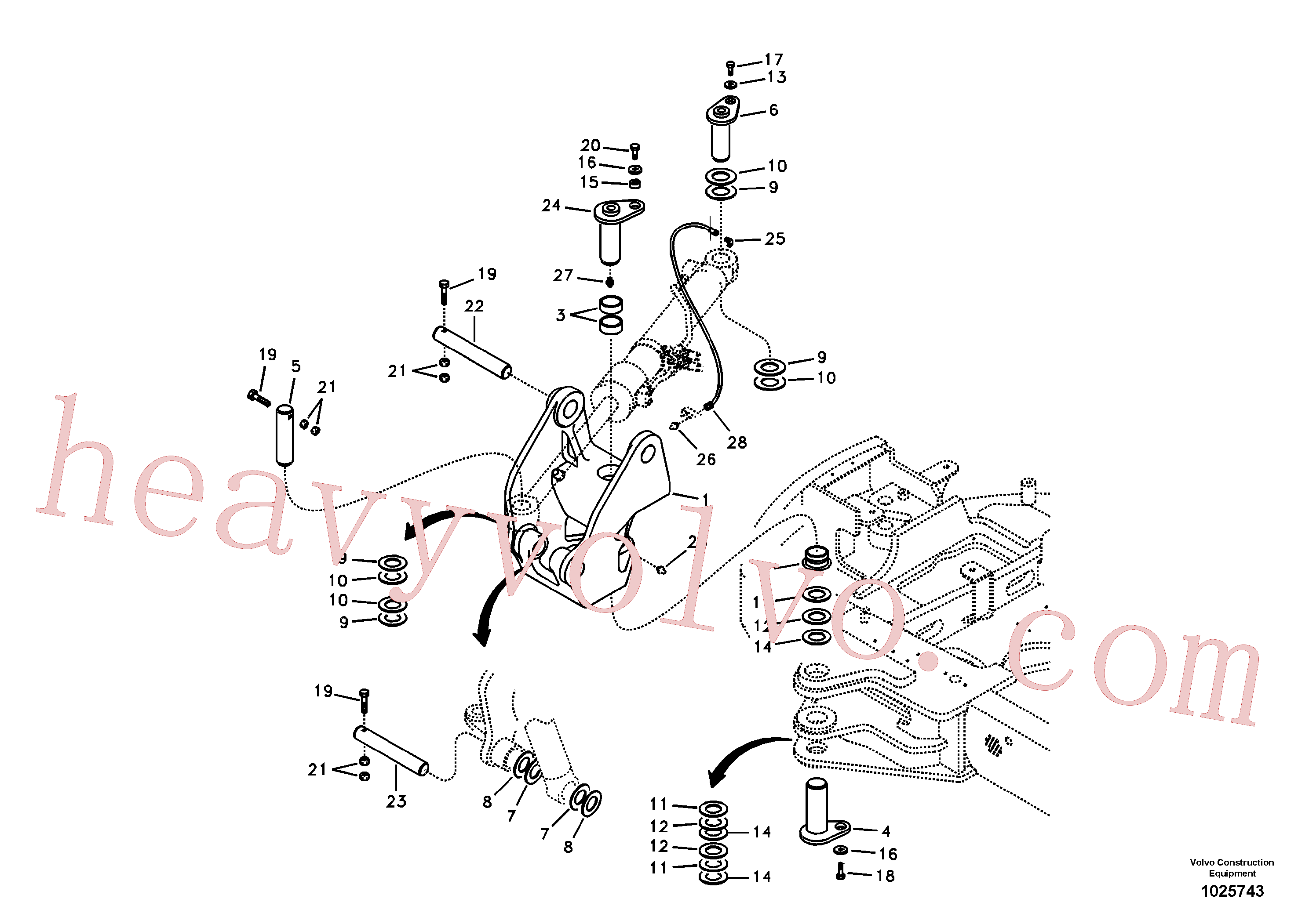Volvo Assembly VOE14520903 Shim for sale
