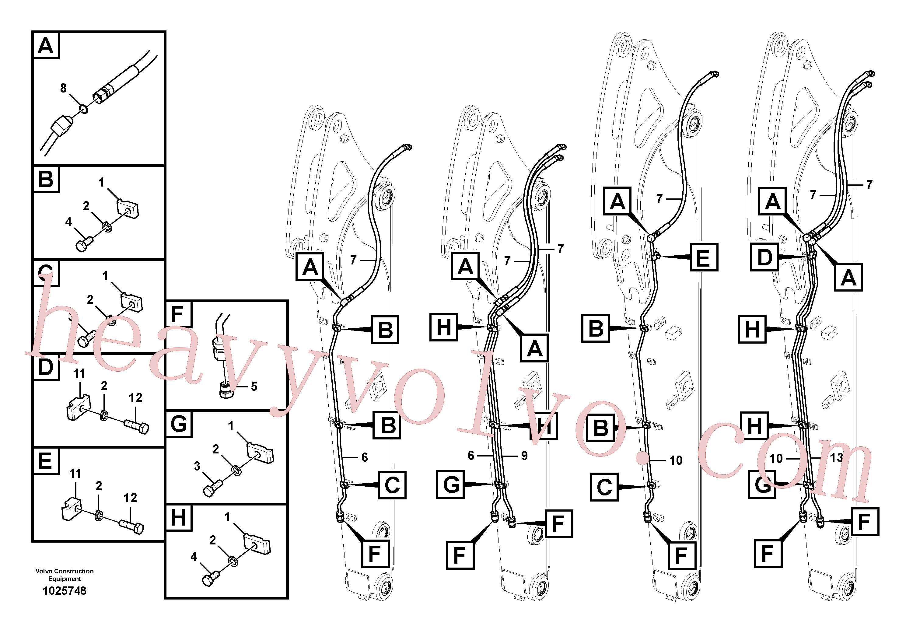 Wholesale VOE14609562 Pipe for Volvo Excavator