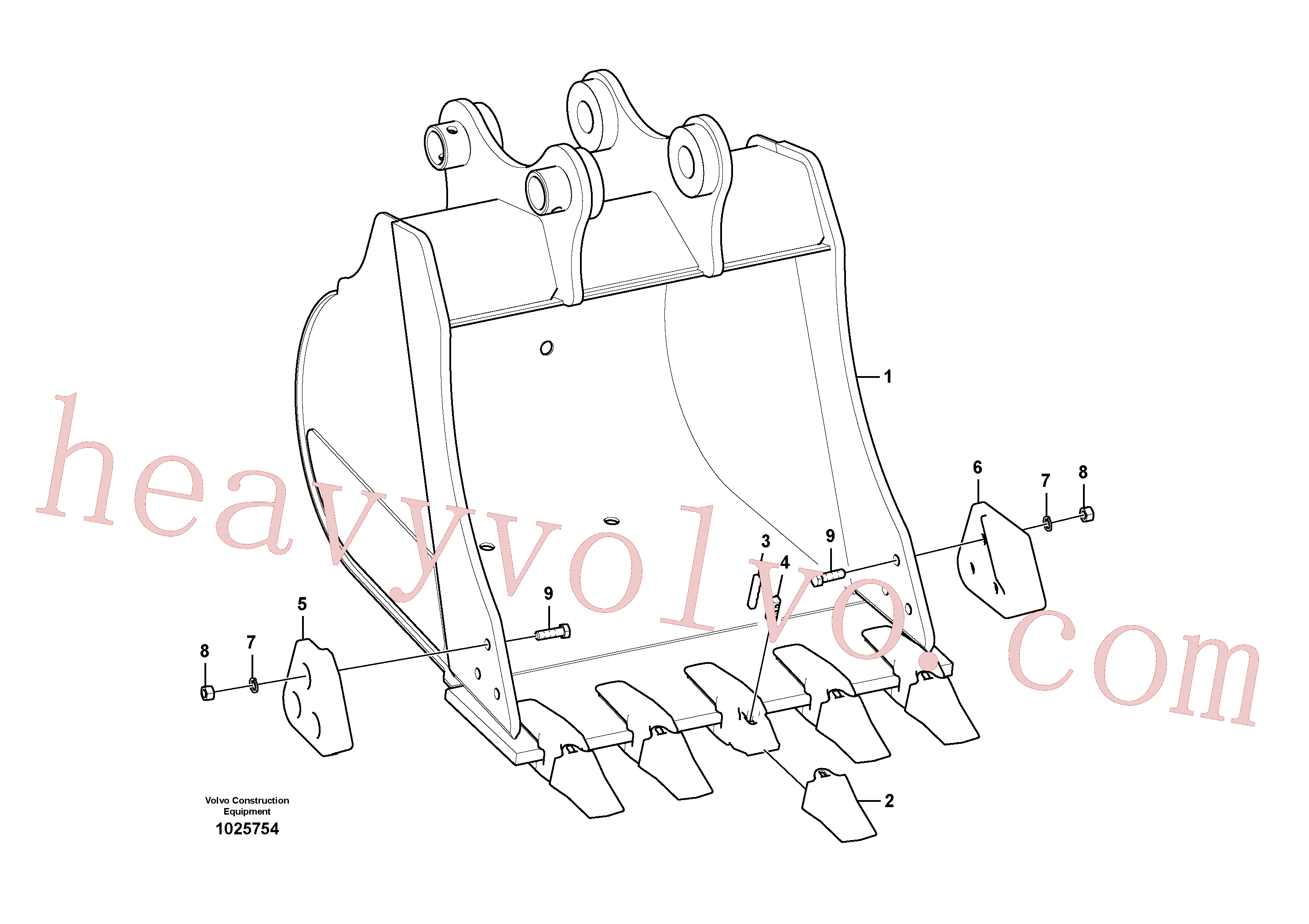 Volvo Assembly SA1070-23180 Plate for sale