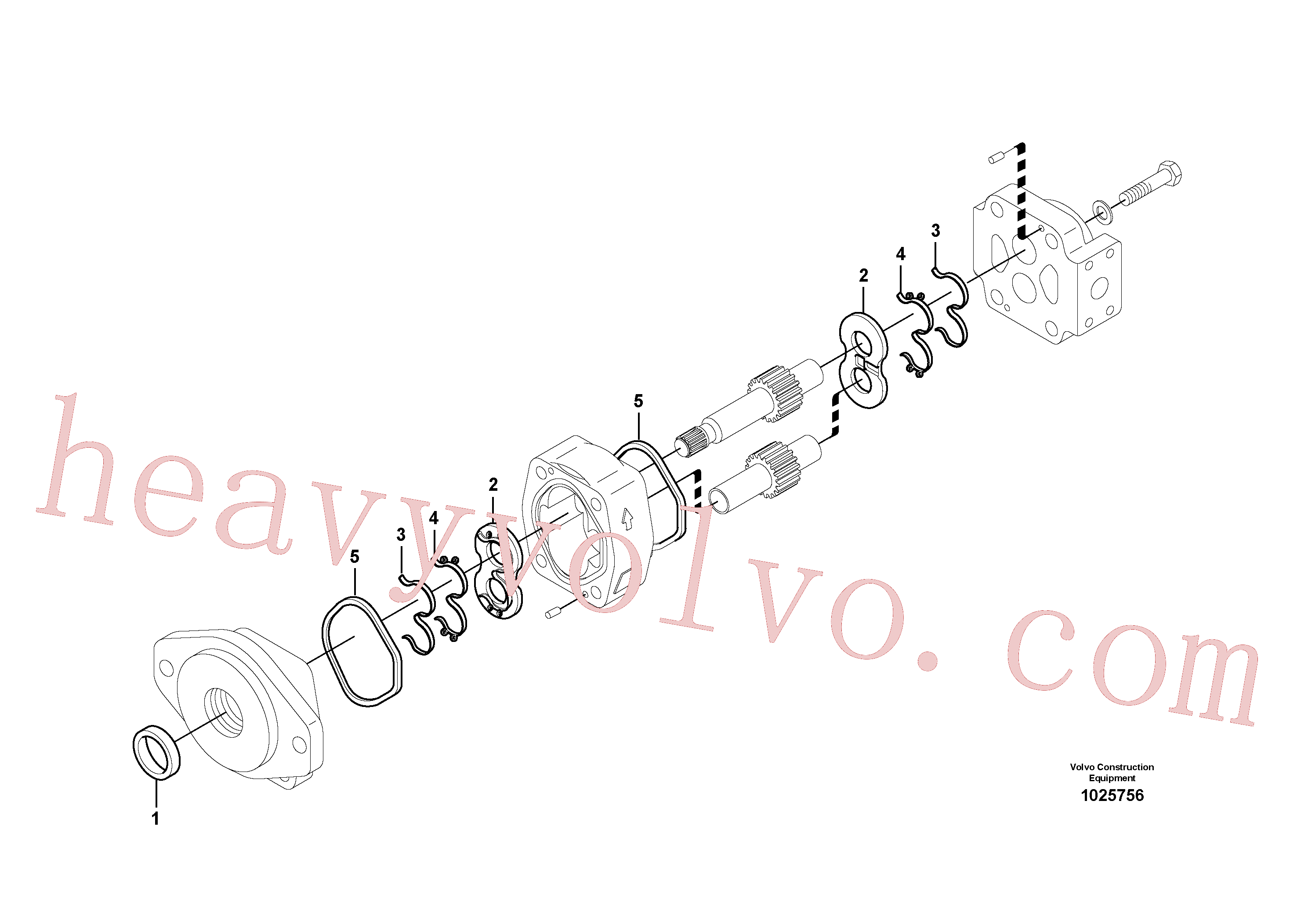 China Made VOE14536197 Plate parts for Volvo Excavator