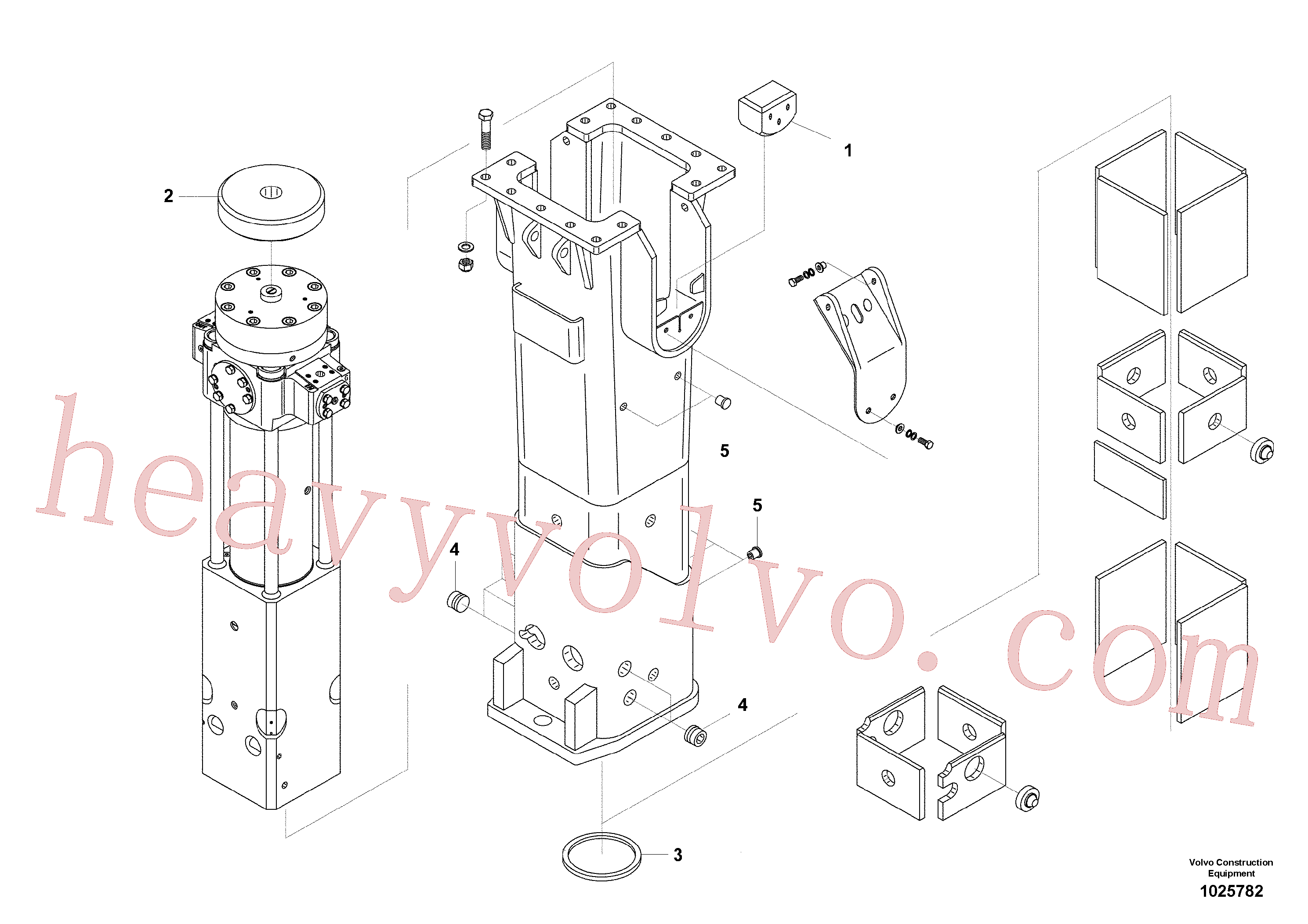 Volvo excavator part VOE14534754 Seal for sale