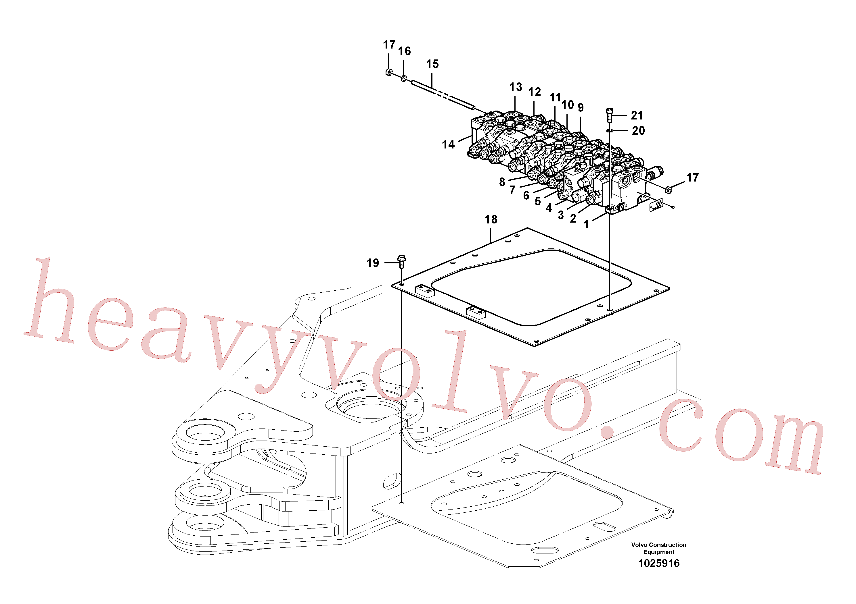 Volvo VOE14629066 Valve aftermarket part for sale