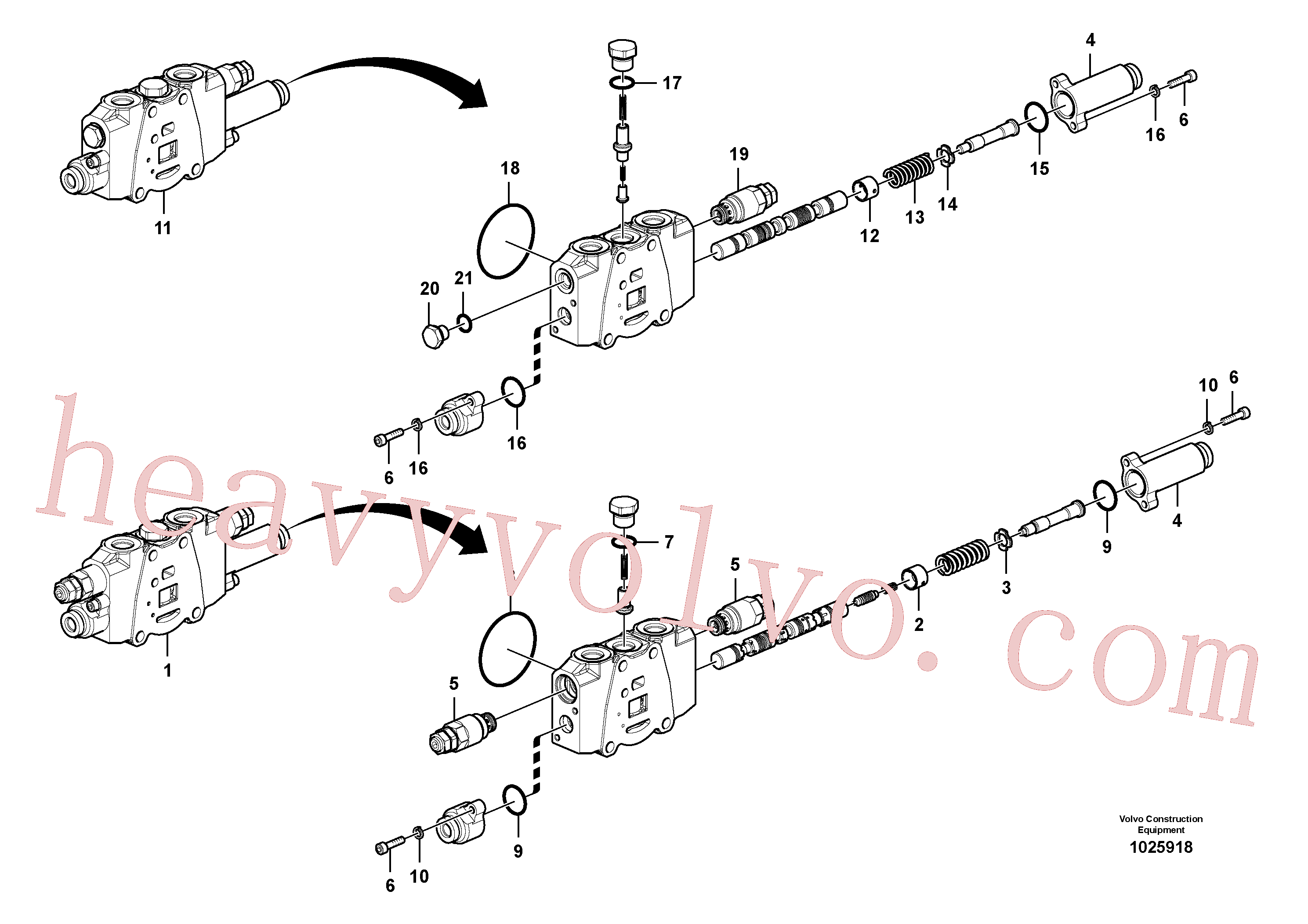 Volvo VOE14629066 Valve aftermarket part for sale