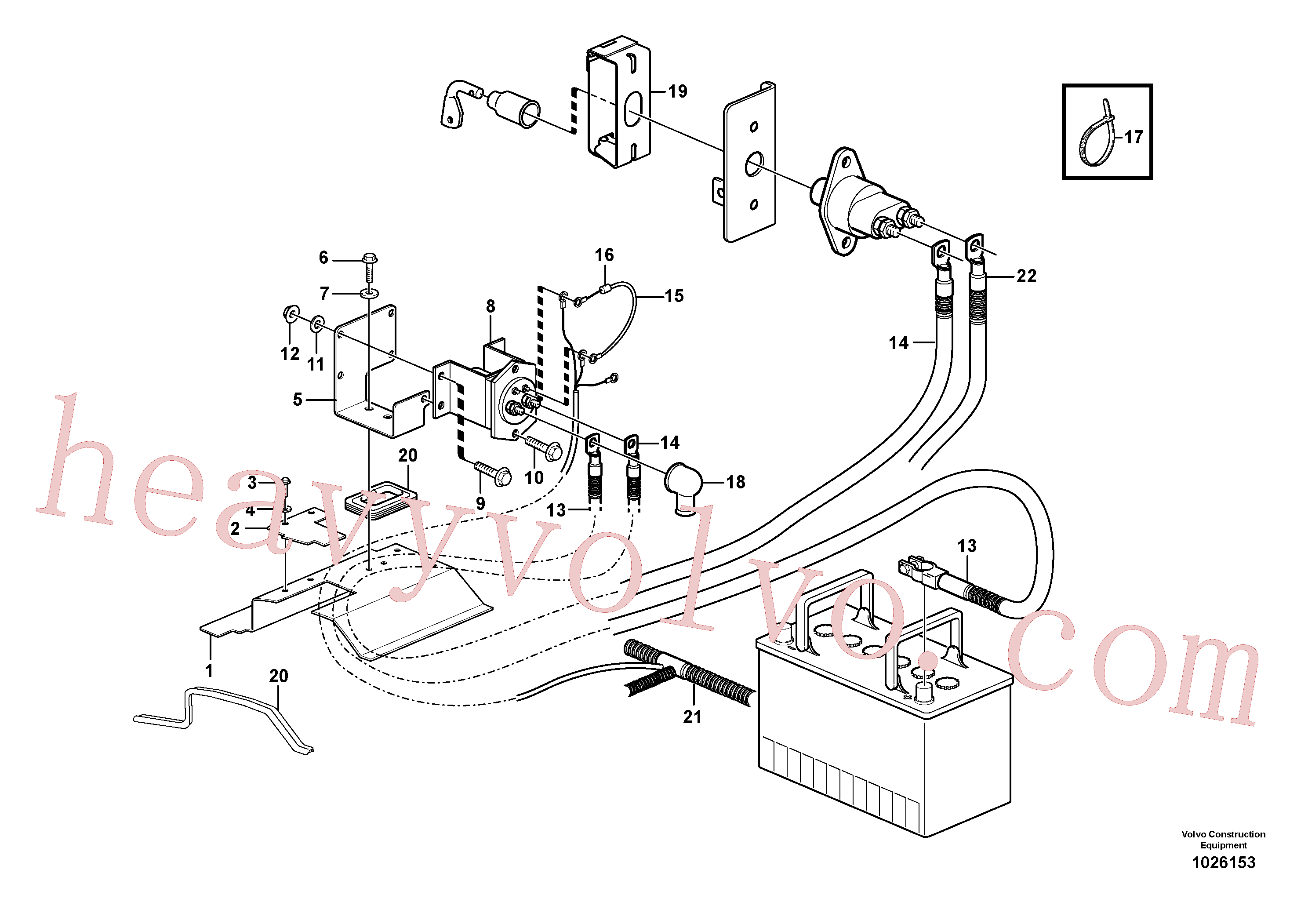 China Made VOE4803274 Diode parts for Volvo Excavator