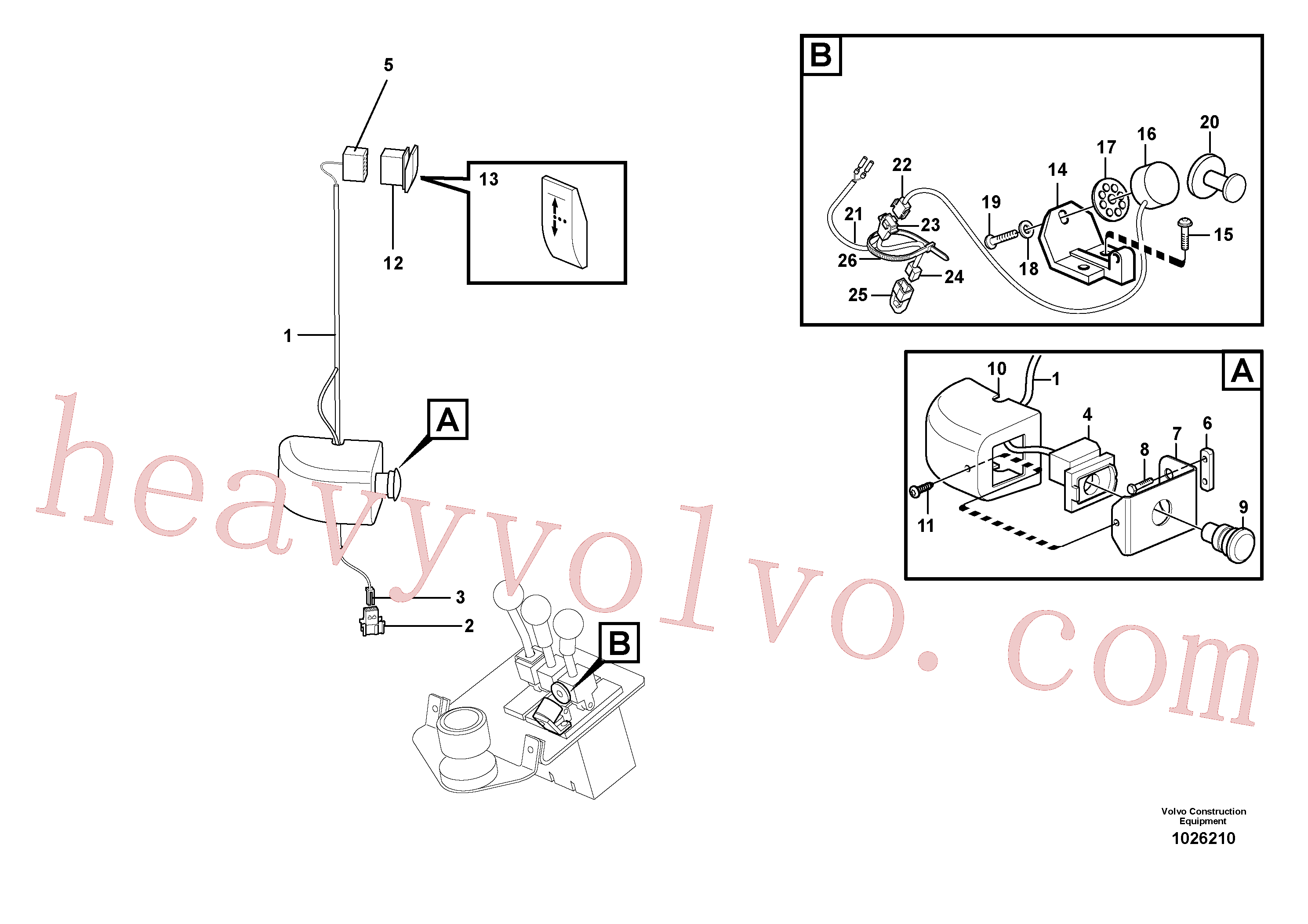 Volvo excavator part VOE960137 Washer for sale