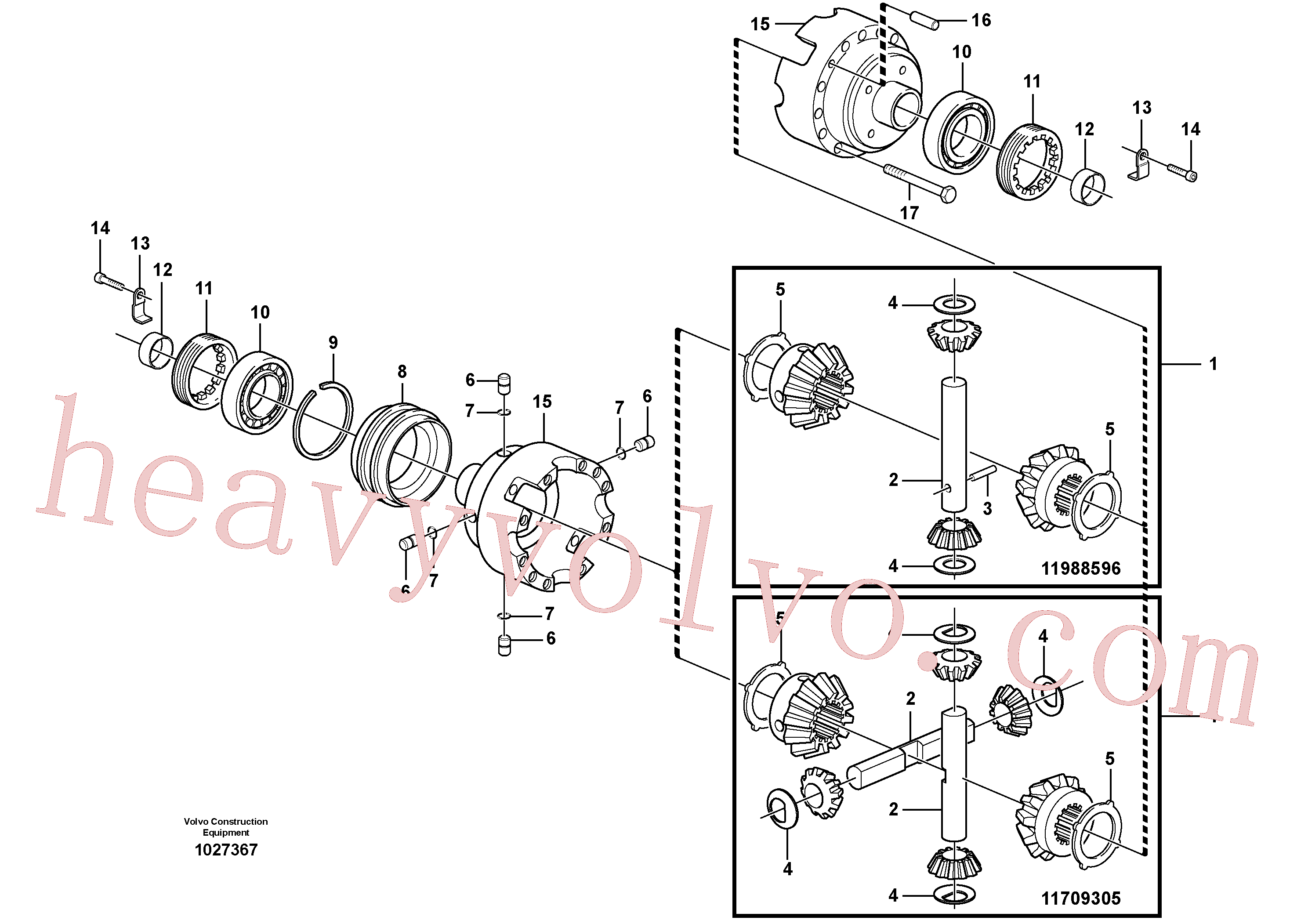 VOE11709311 Locking plate for Volvo Excavator spare