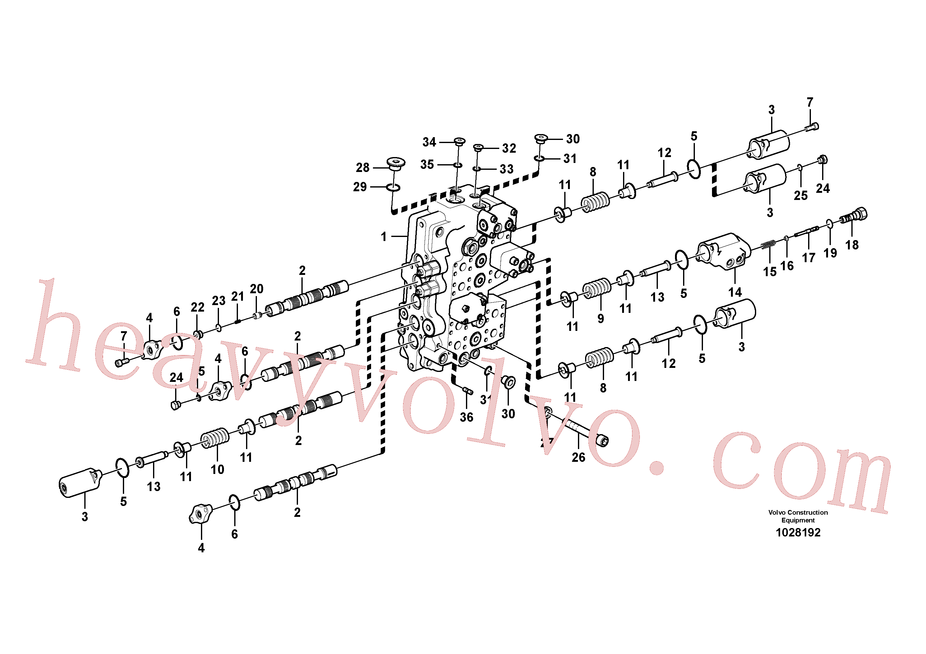 Wholesale VOE14688238 Control valve for Volvo Excavator