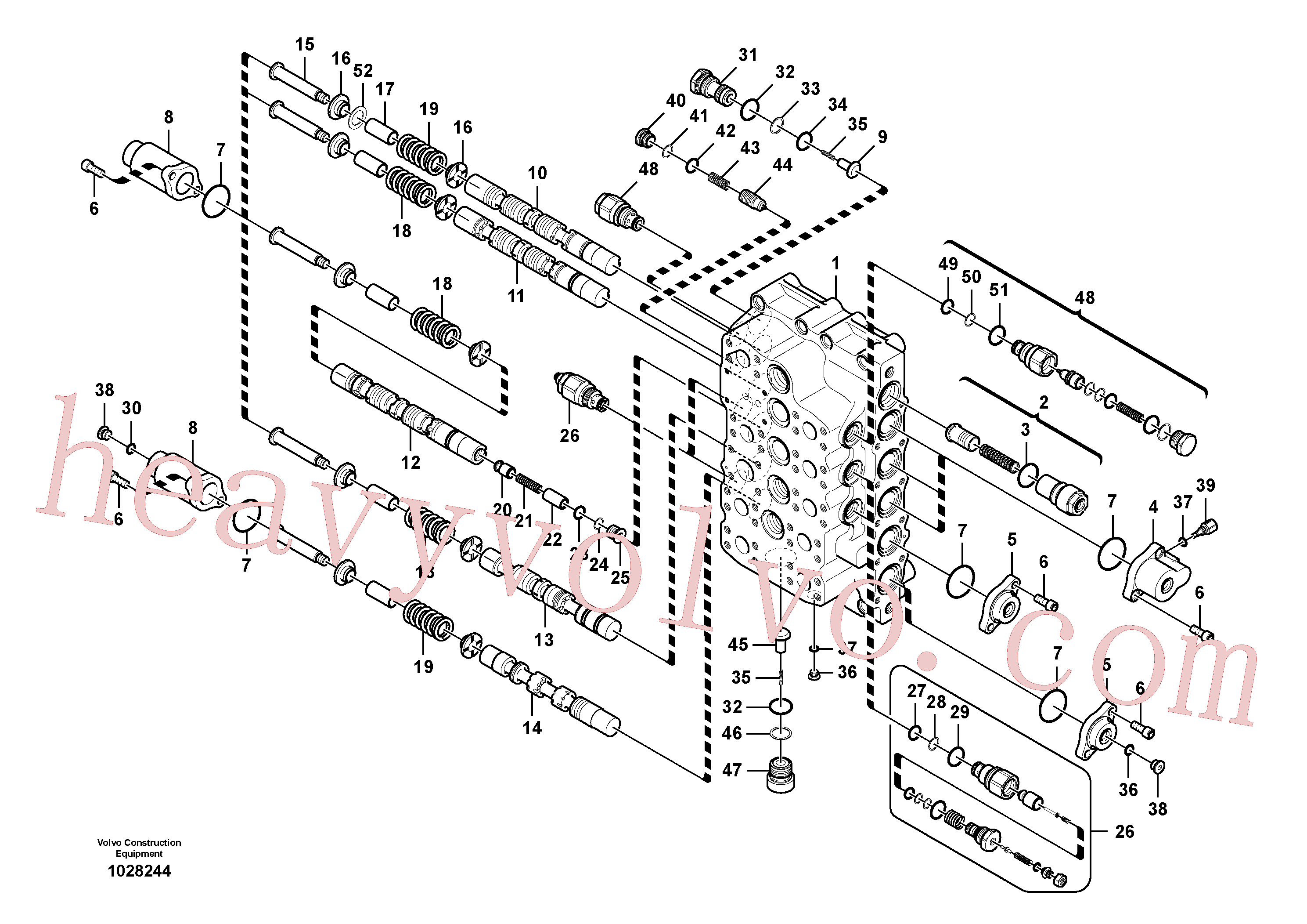 Wholesale VOE14513188 Relief valve for Volvo Excavator
