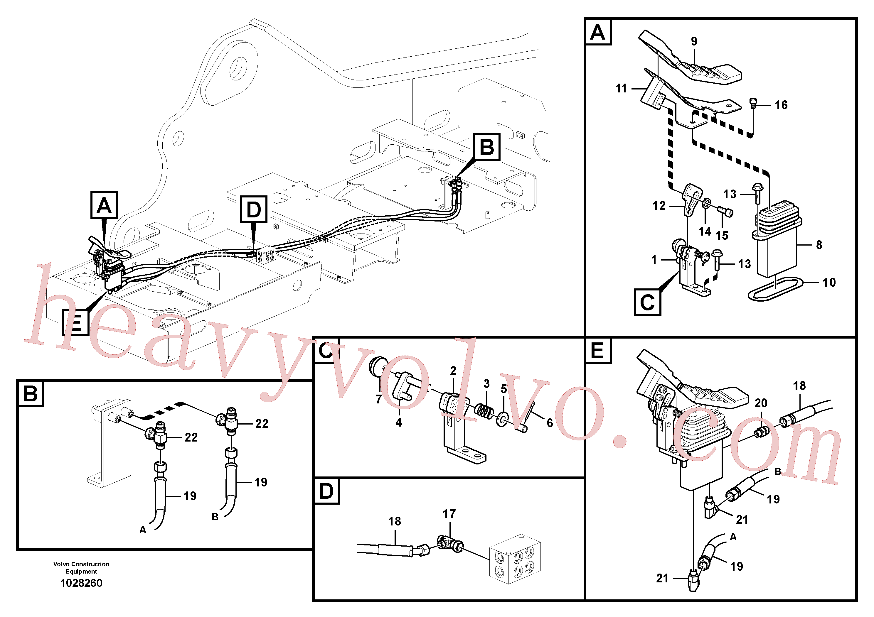 Volvo Assembly VOE15008433 Hose assembly for sale