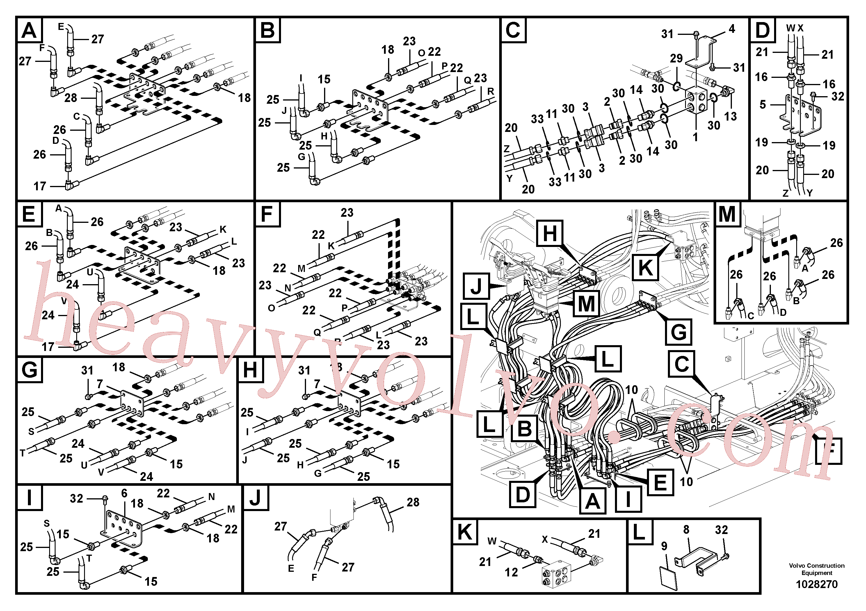 Volvo excavator part VOE14558975 Plate for sale