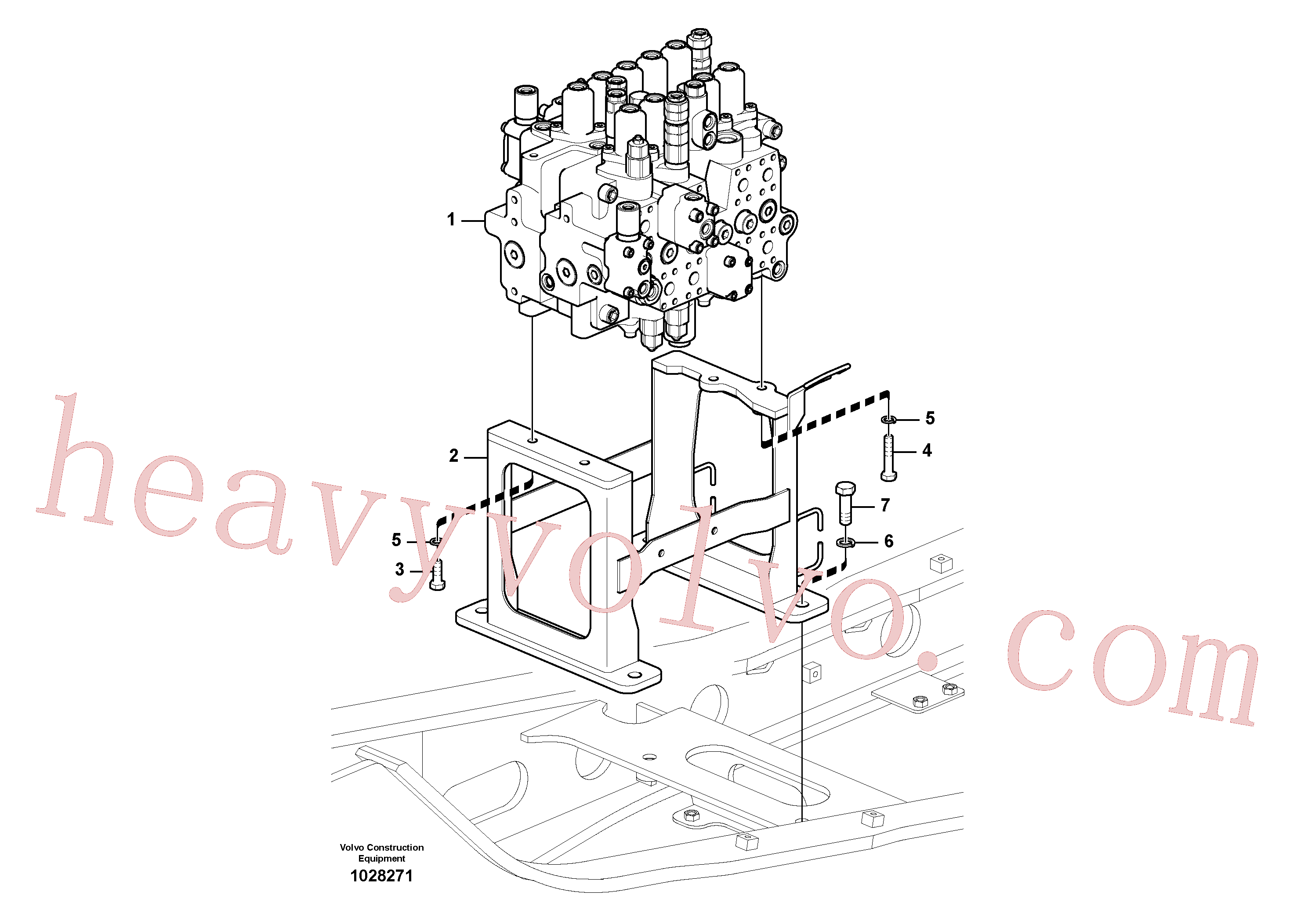 Wholesale VOE14688238 Control valve for Volvo Excavator