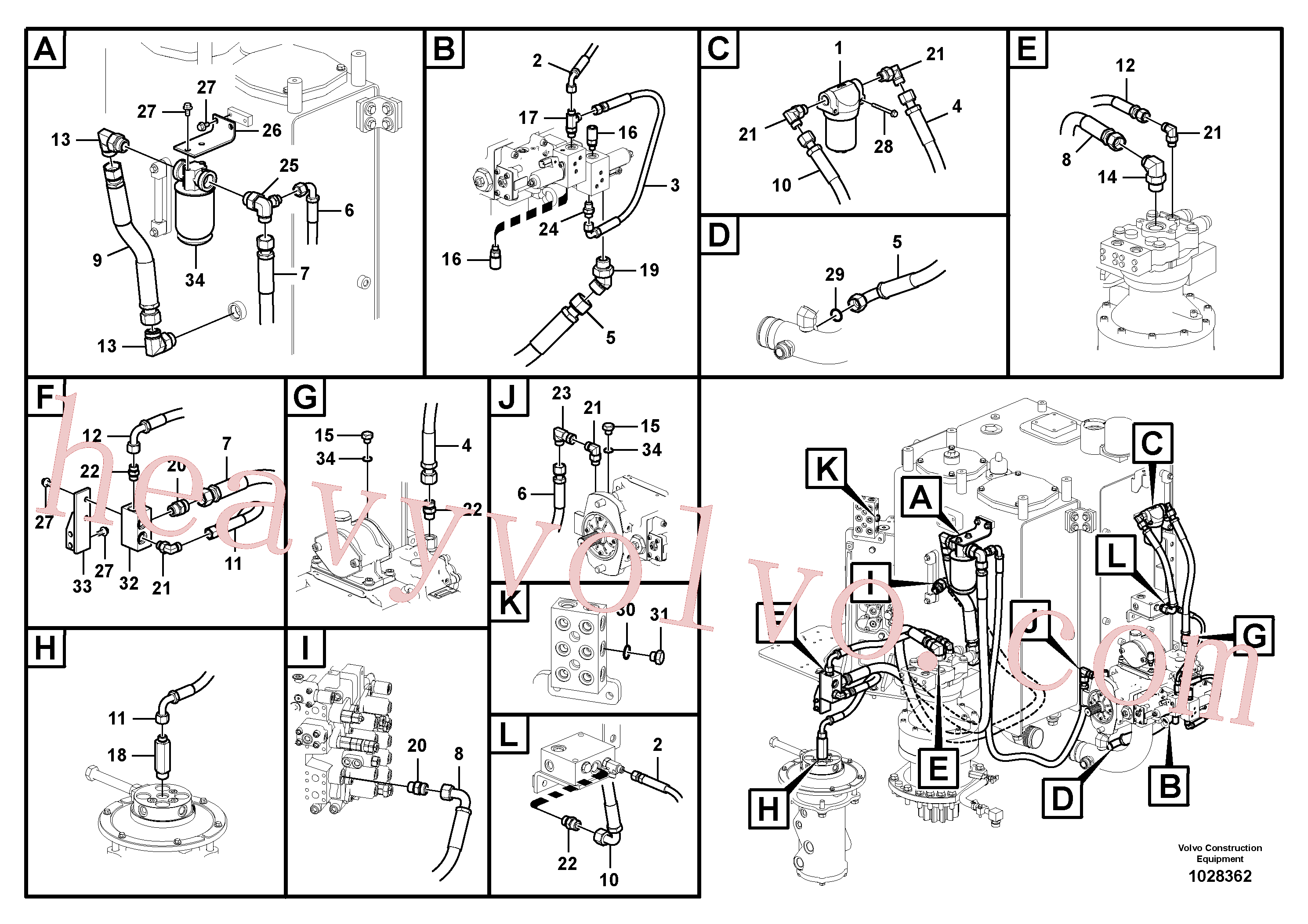 Volvo Assembly VOE14546287 Block for sale