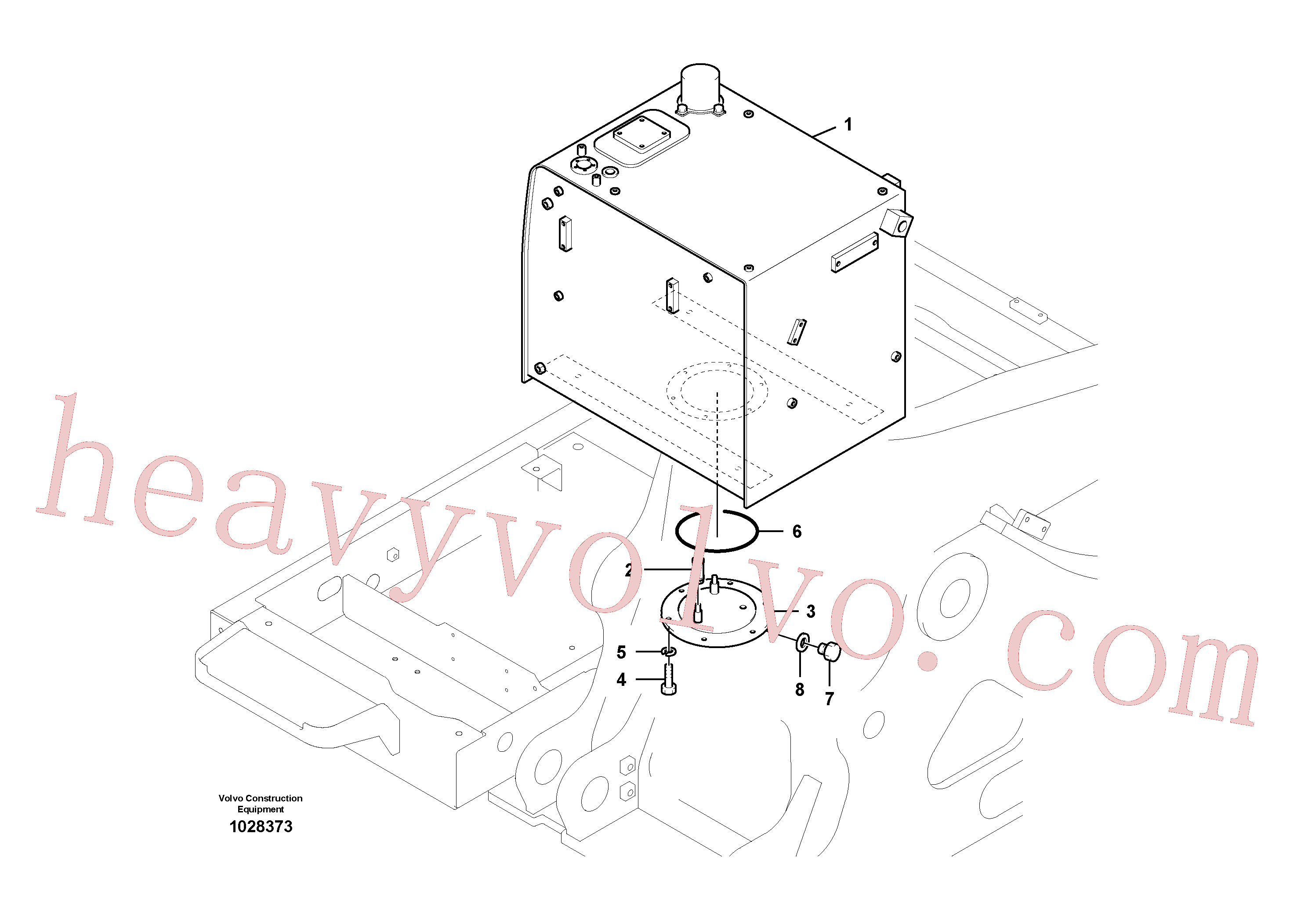 Volvo SA9511-22230 O-ring aftermarket part for sale