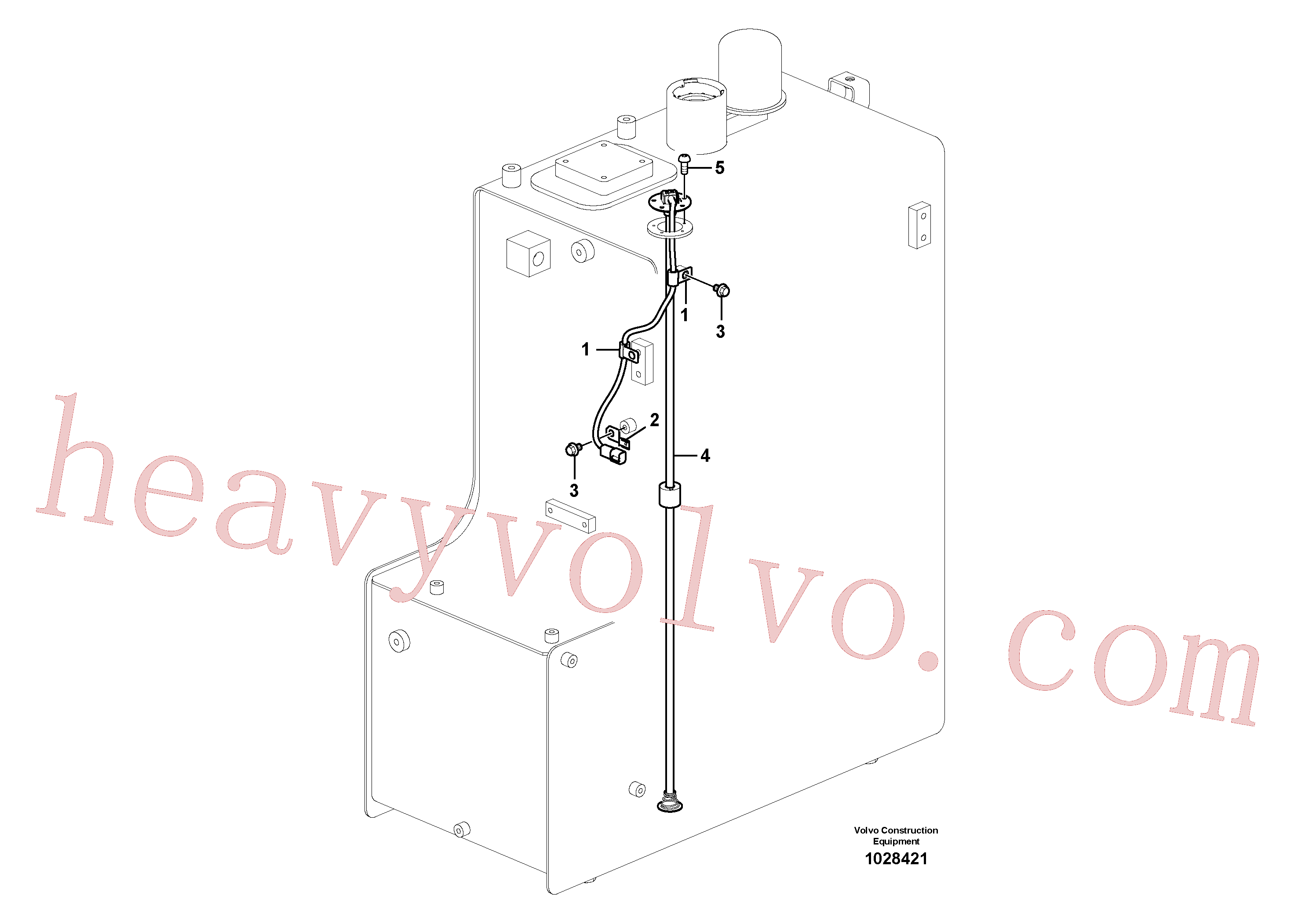 VOE14500291 Clip for Volvo Excavator spare