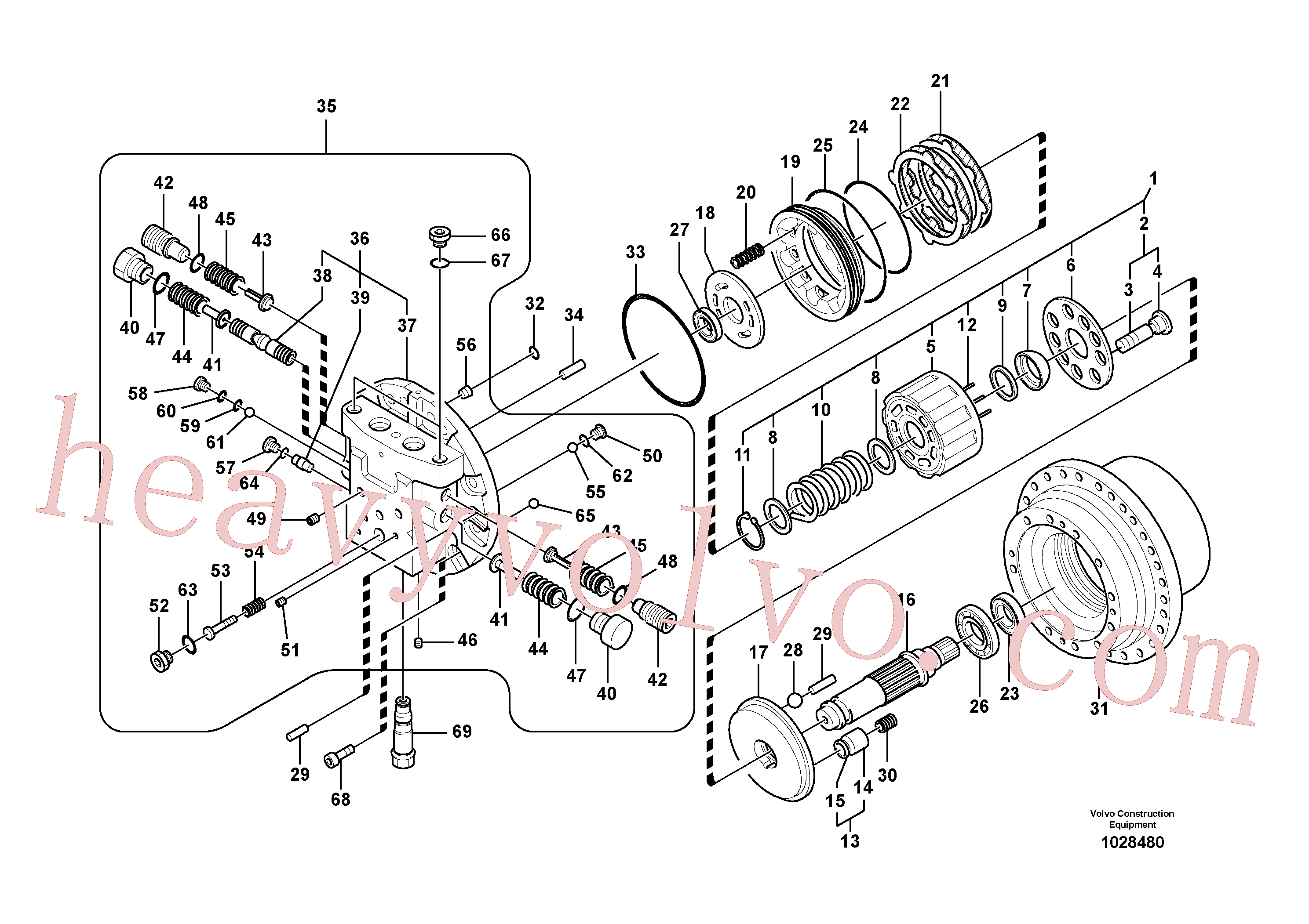 China Made SA8230-03560 Plate parts for Volvo Excavator