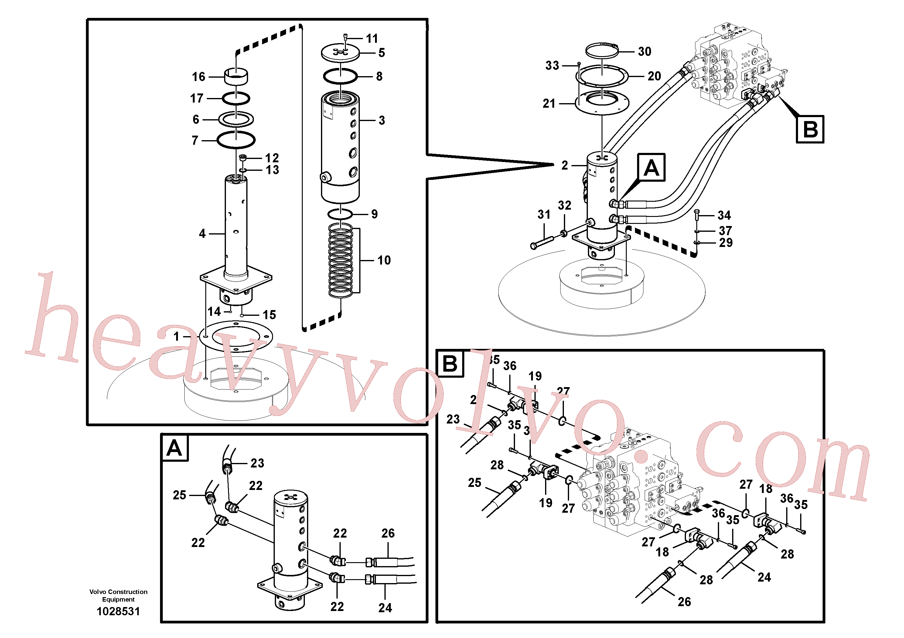 Volvo VOE14535762 Plug aftermarket part for sale