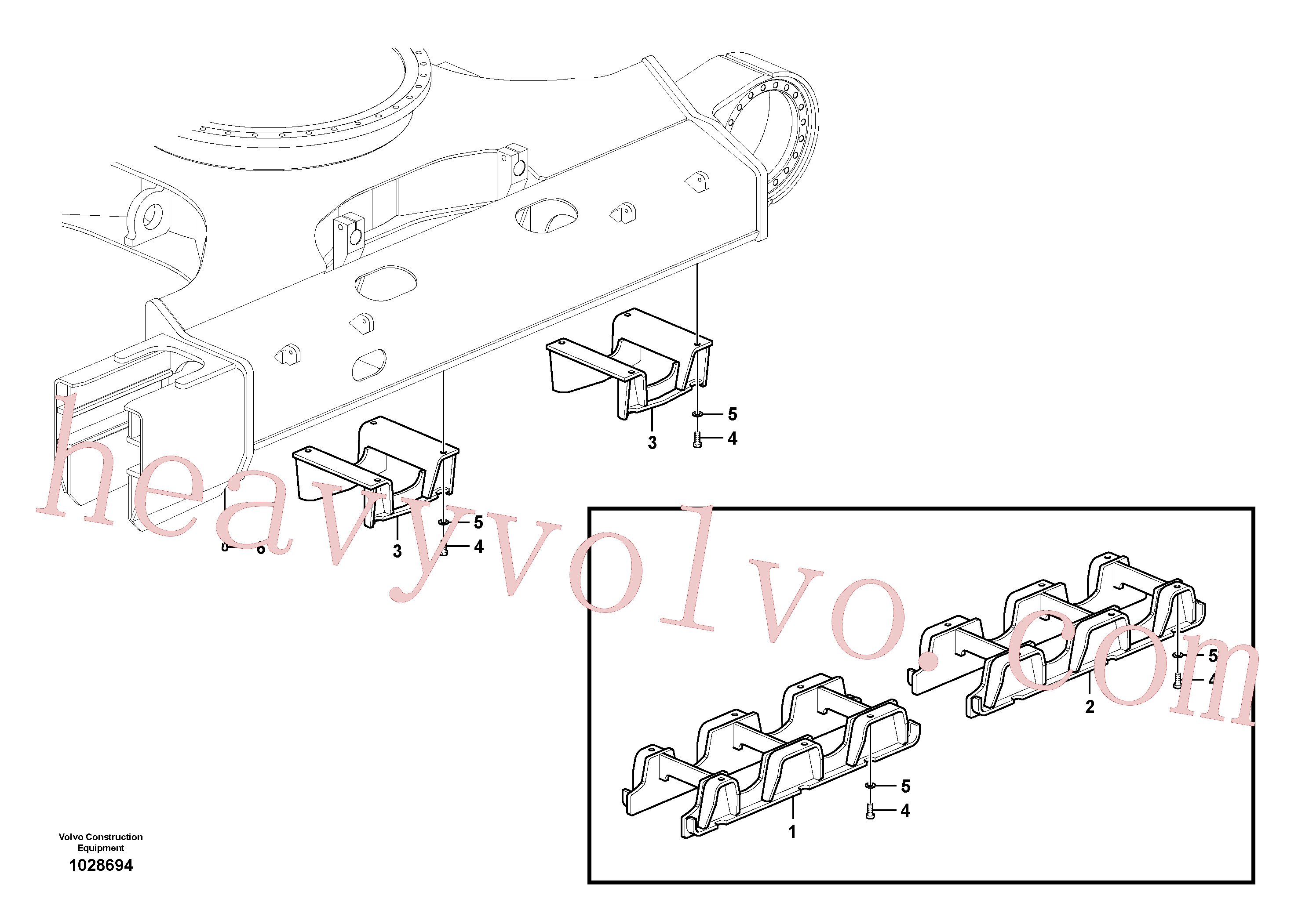 Wholesale SA9011-11809 Hexagon screw for Volvo Excavator