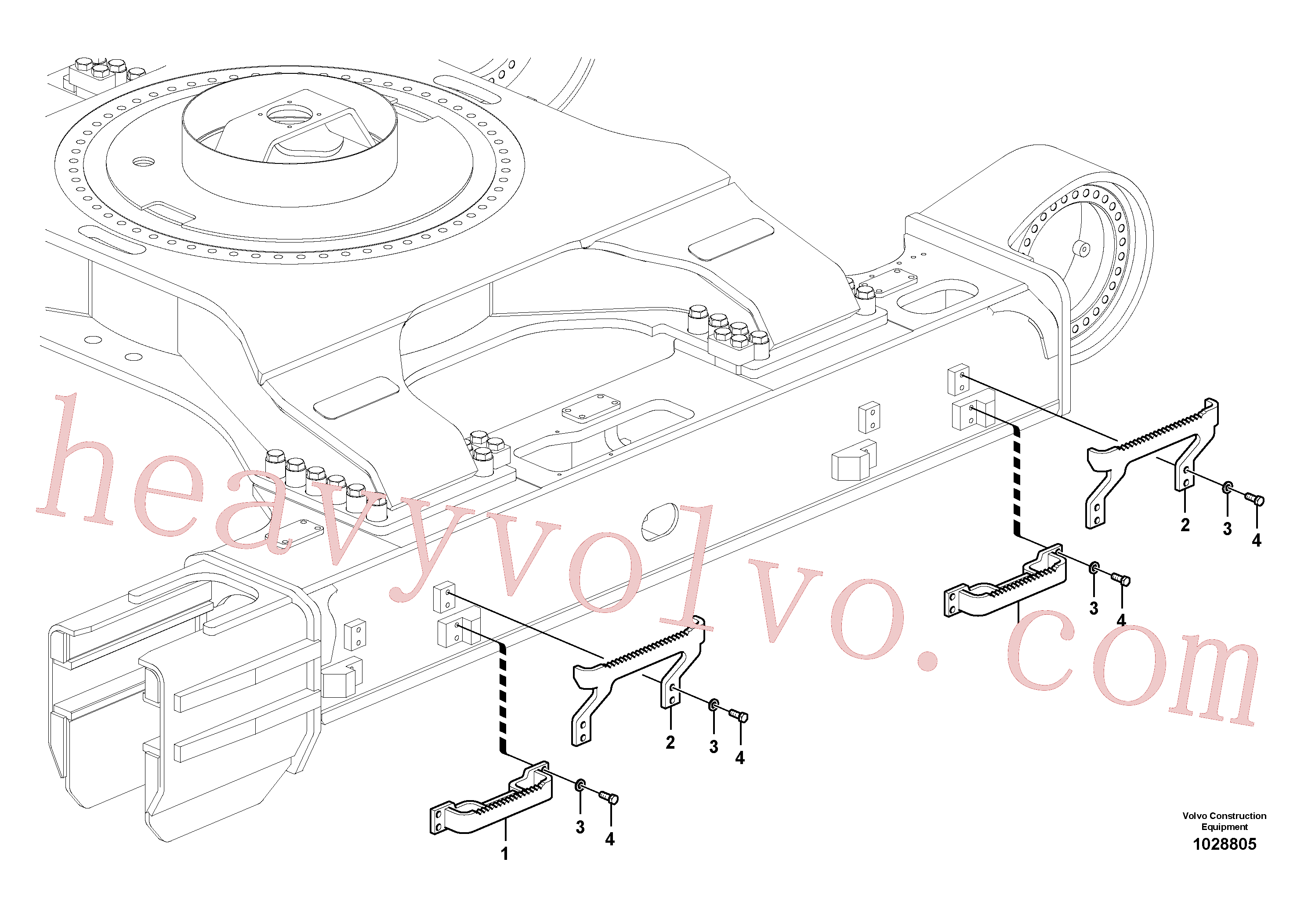 Wholesale VOE993033 Hexagon screw for Volvo Excavator