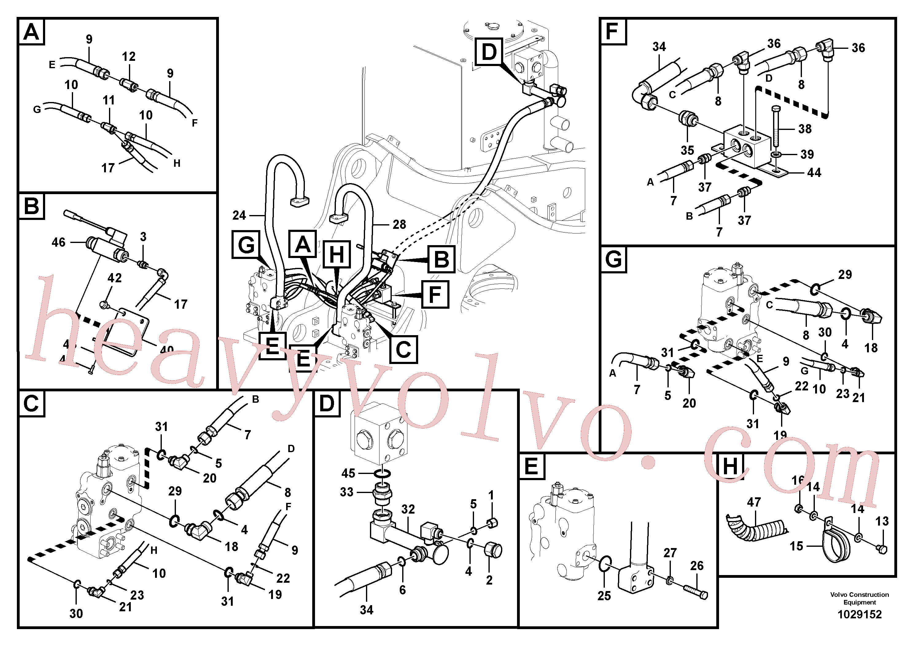Wholesale SA9011-21420 Hexagon screw for Volvo Excavator