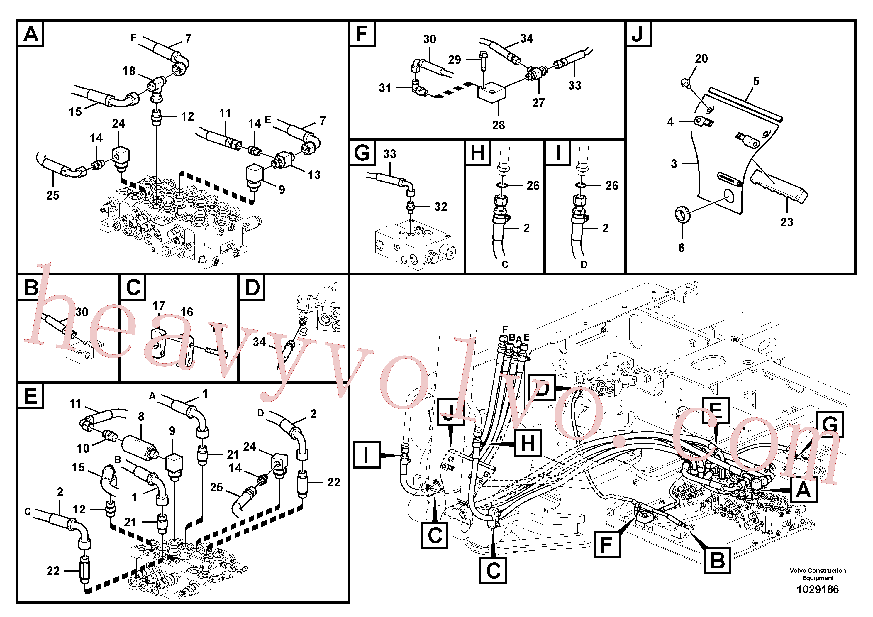 Volvo excavator part VOE936495 Eternity/2 for sale