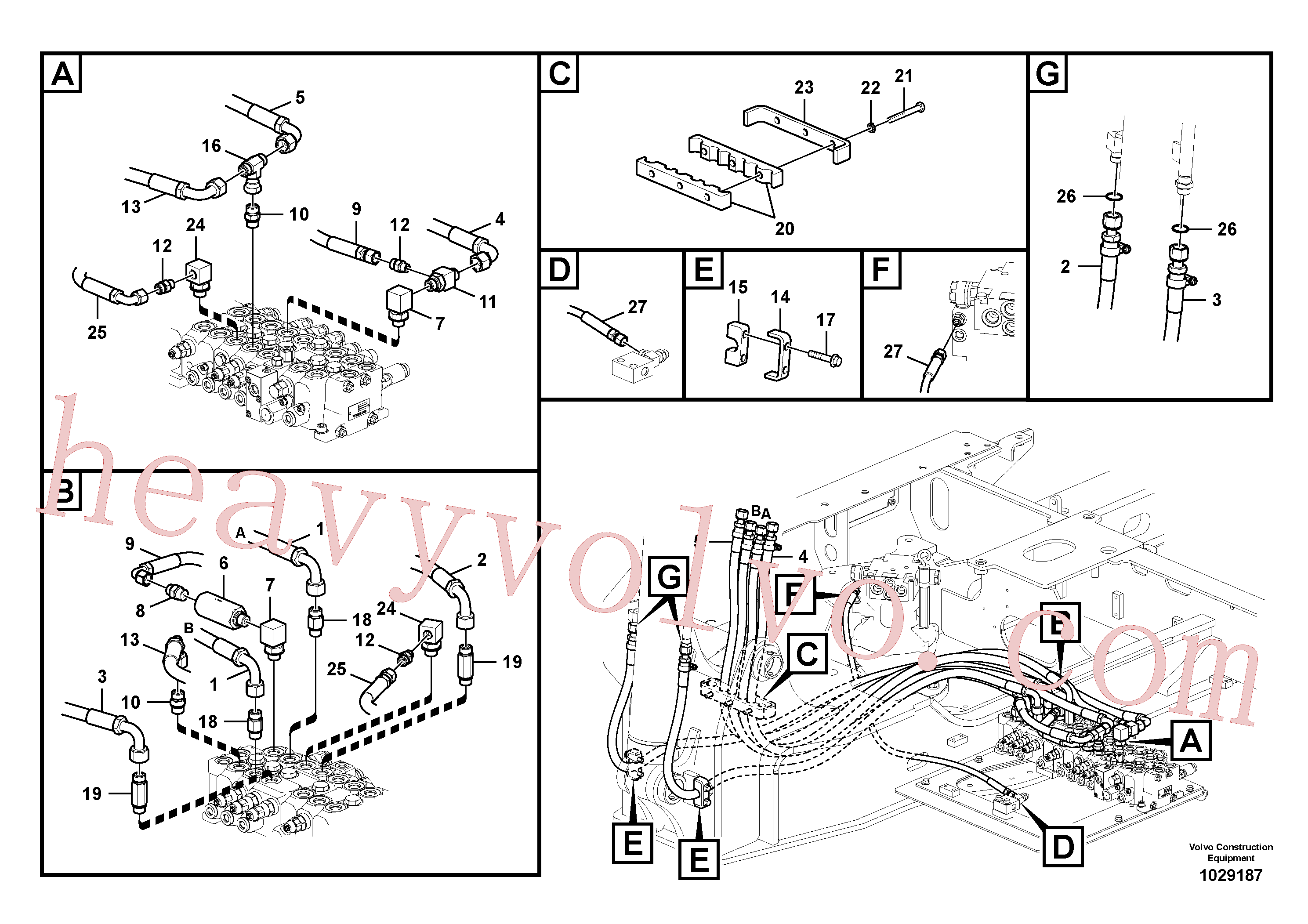 Volvo excavator part VOE936495 Eternity/2 for sale