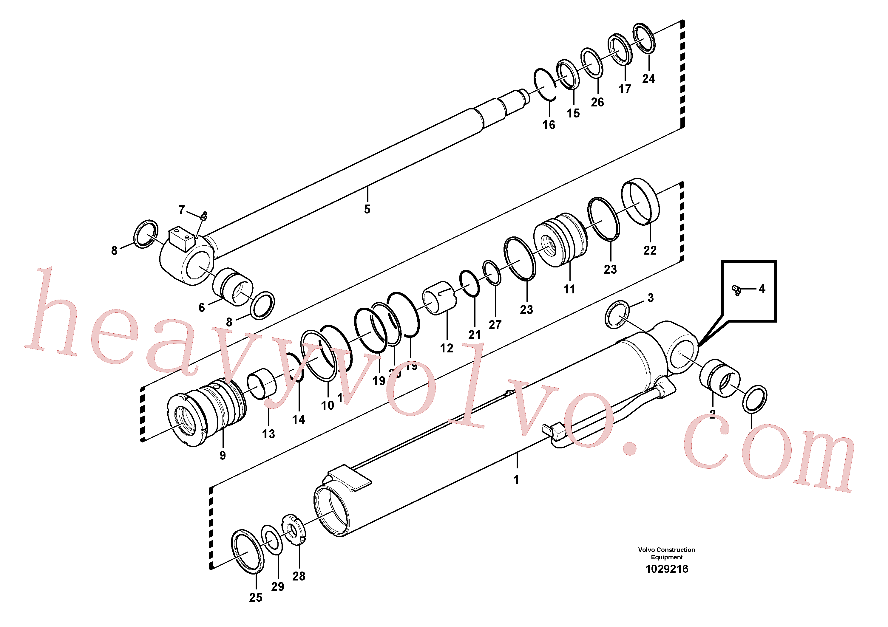 China Made SA1146-01700 Cushion parts for Volvo Excavator