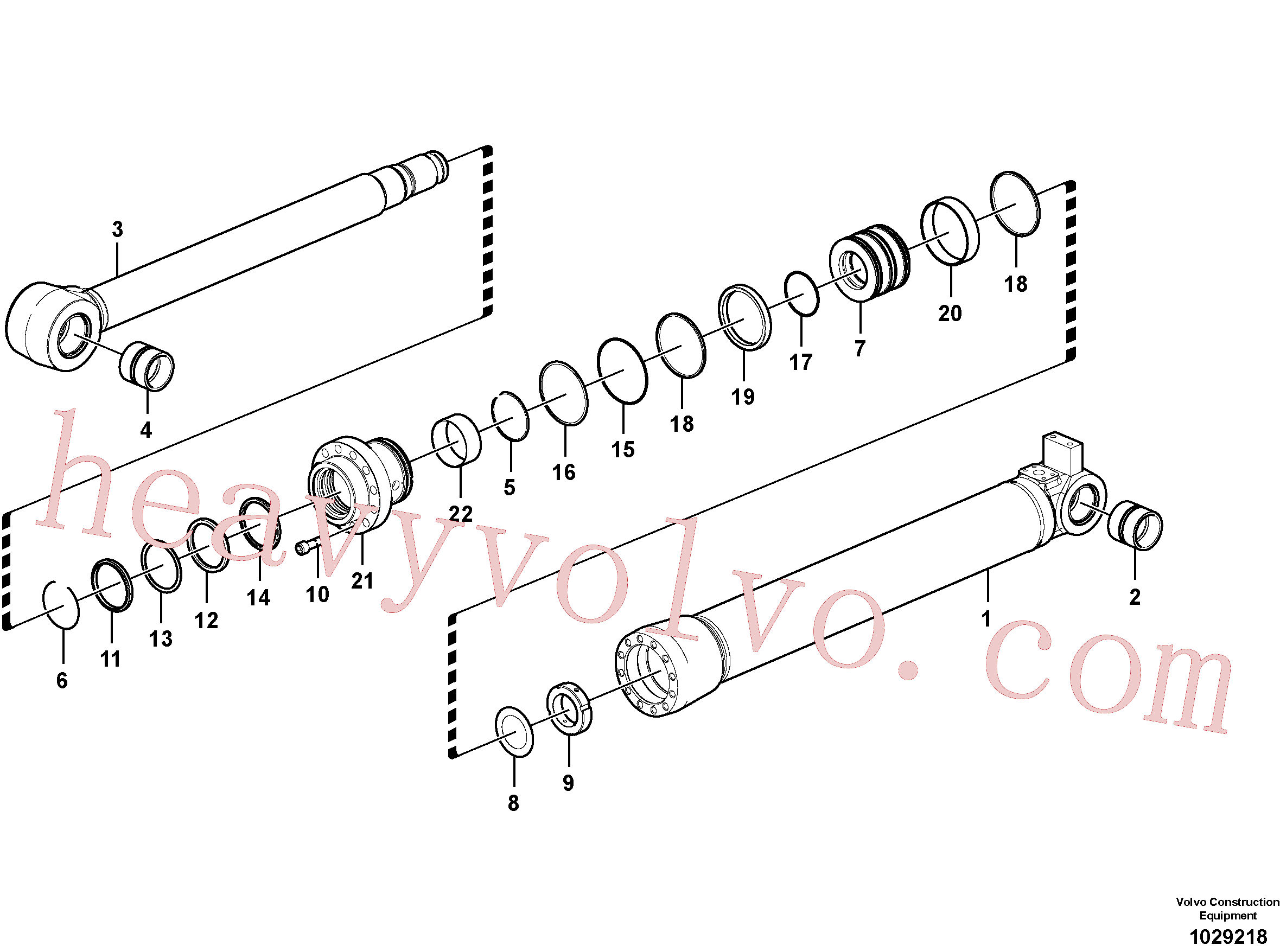 China Made SA9568-01050 Seal parts for Volvo Excavator
