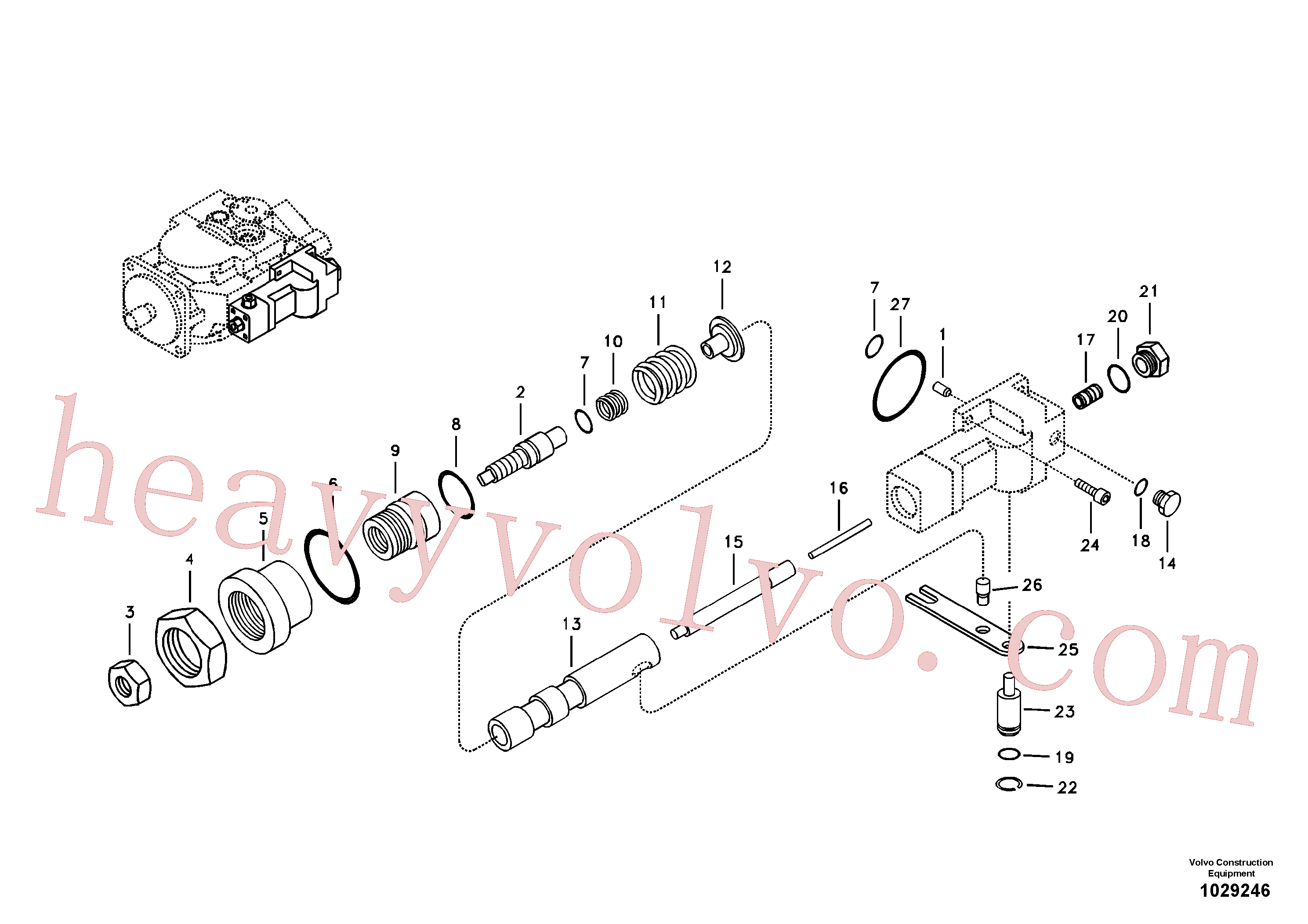 Volvo Assembly VOE14525121 Nut for sale