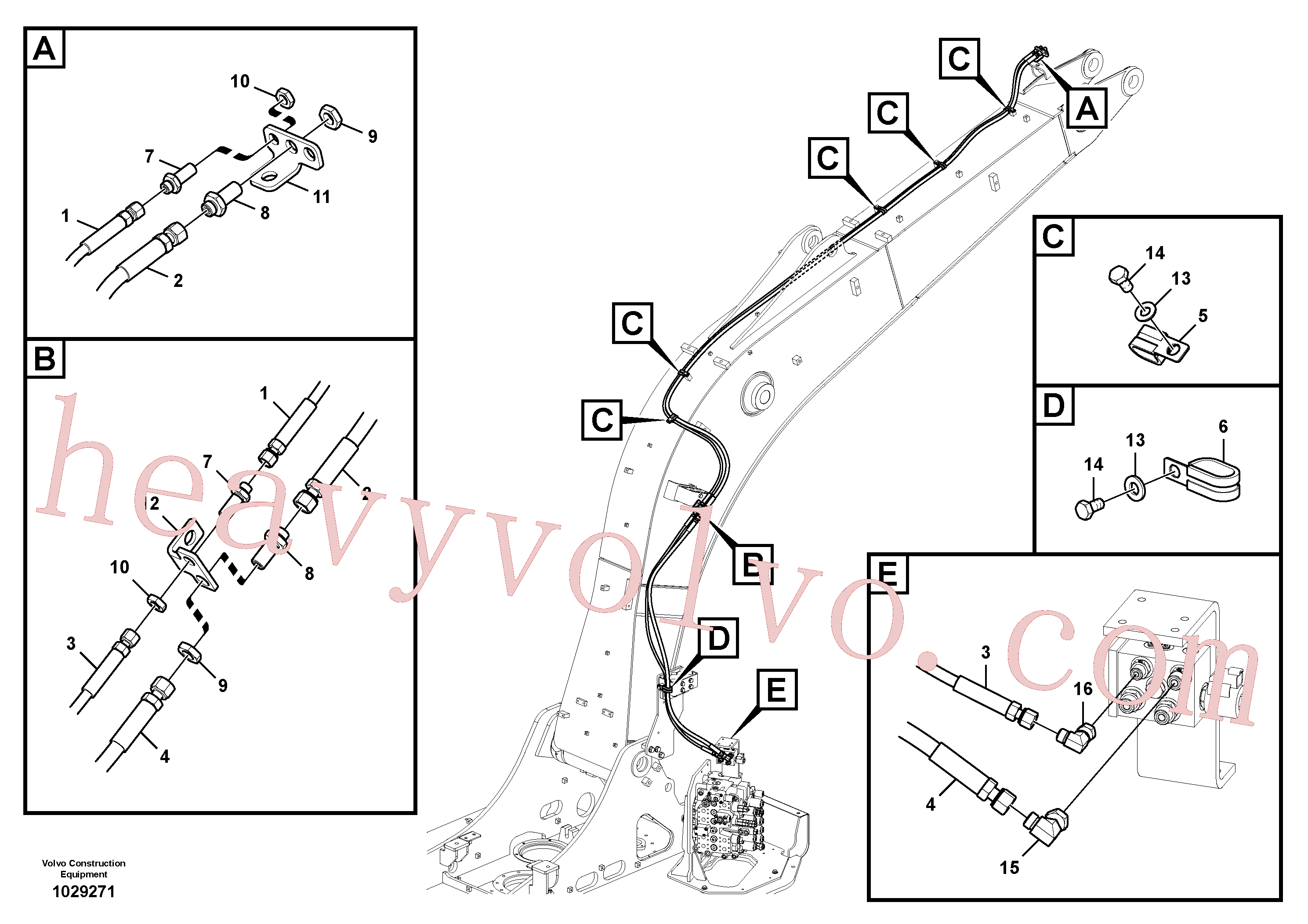 VOE15035691 Eternity/2 for Volvo Excavator spare