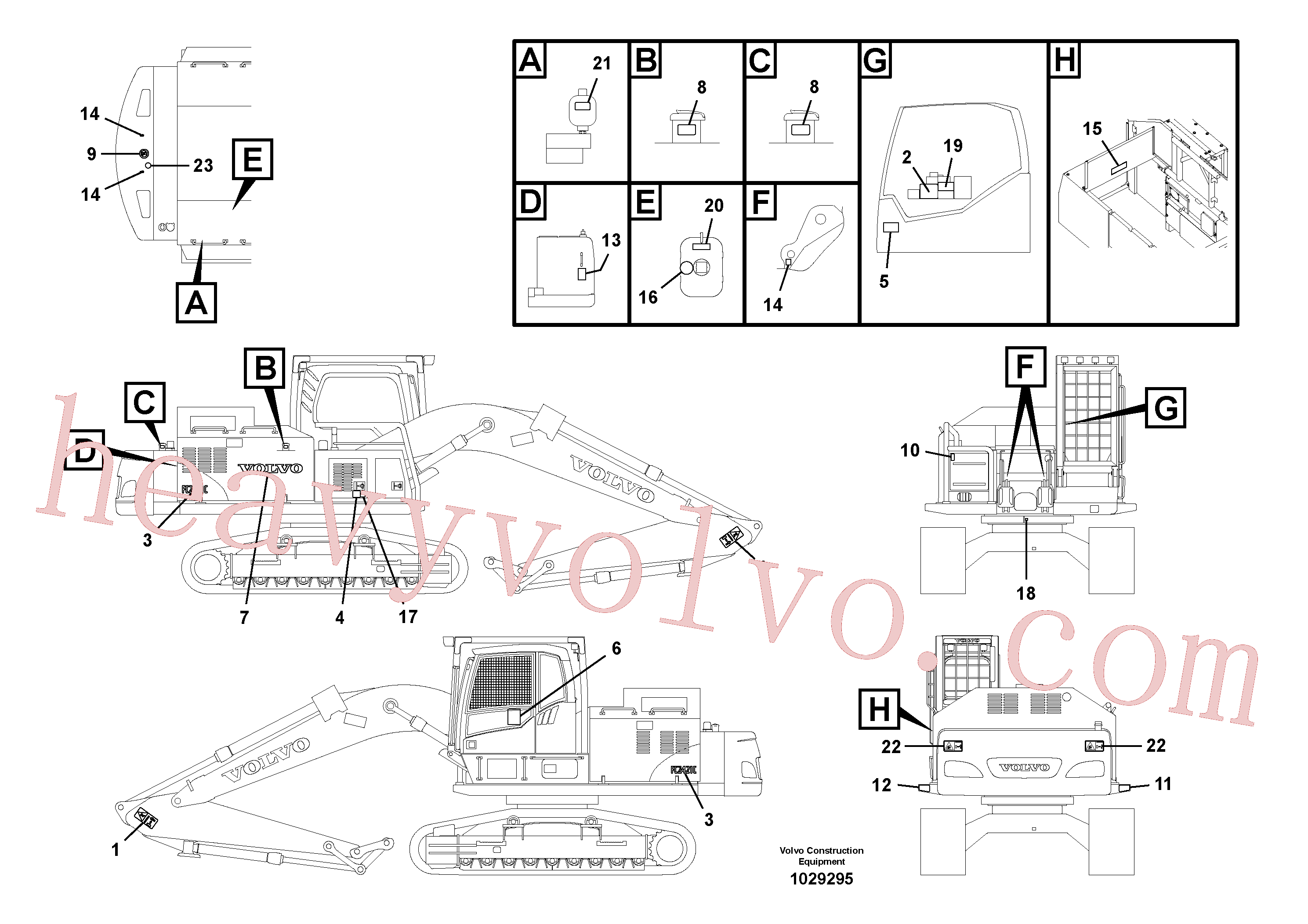 Volvo Assembly VOE14511599 Decal for sale