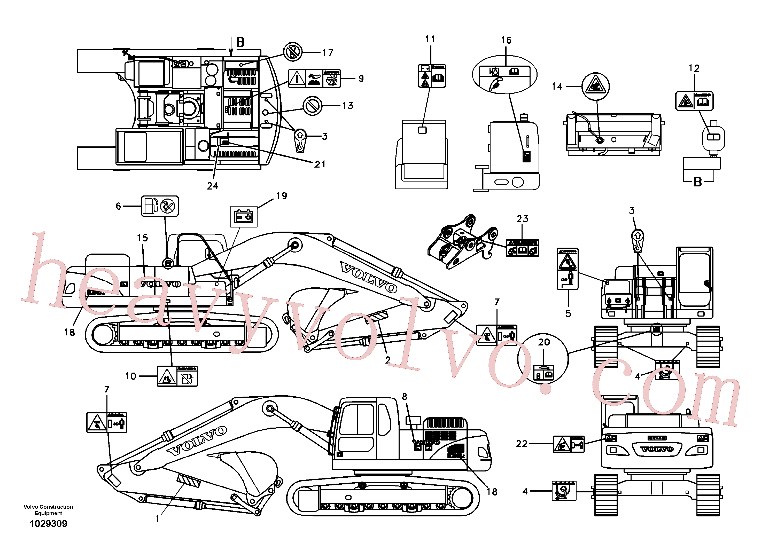 Volvo Assembly VOE14511599 Decal for sale
