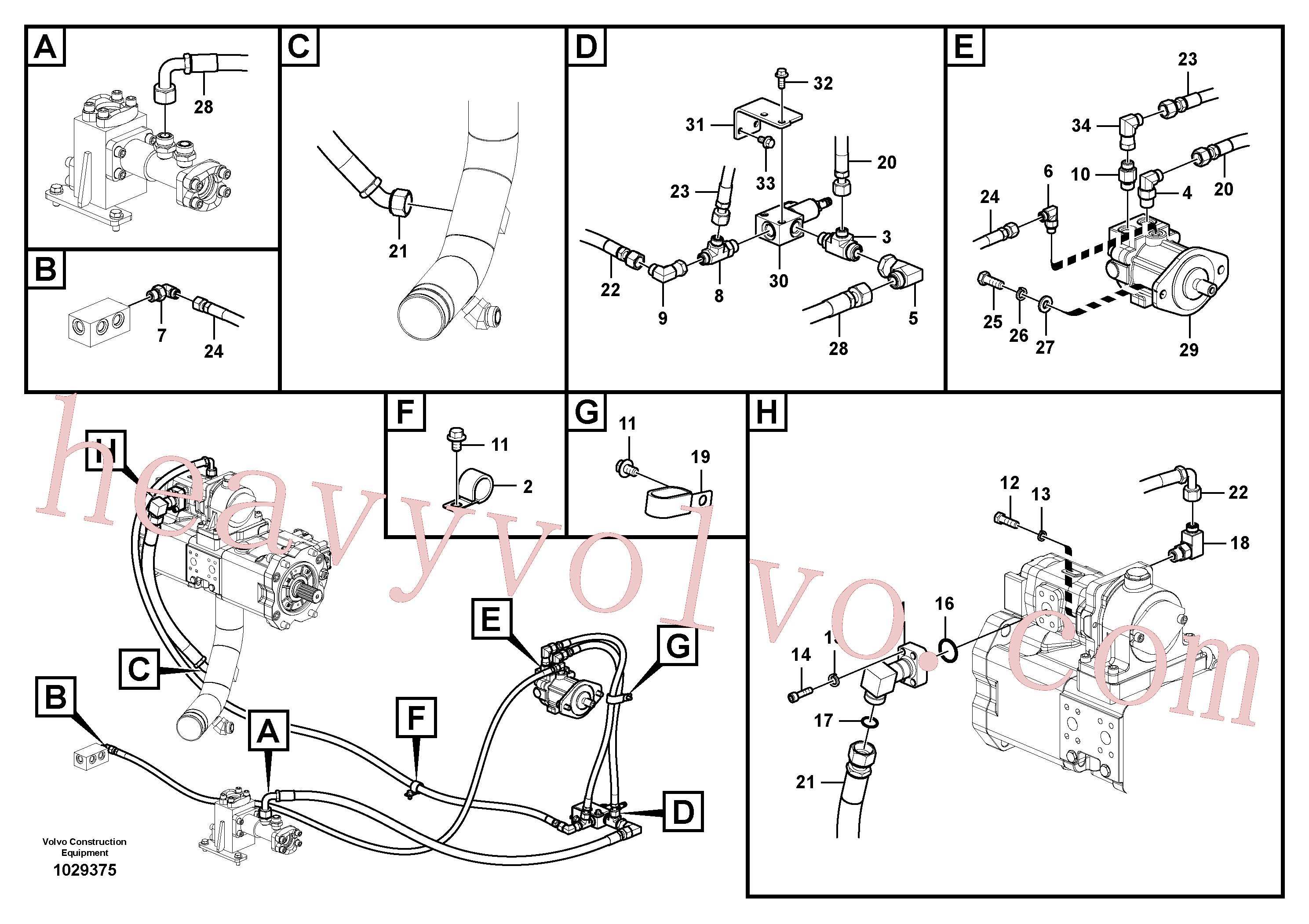 VOE15000783 Rockmaster/4SP for Volvo Excavator Parts