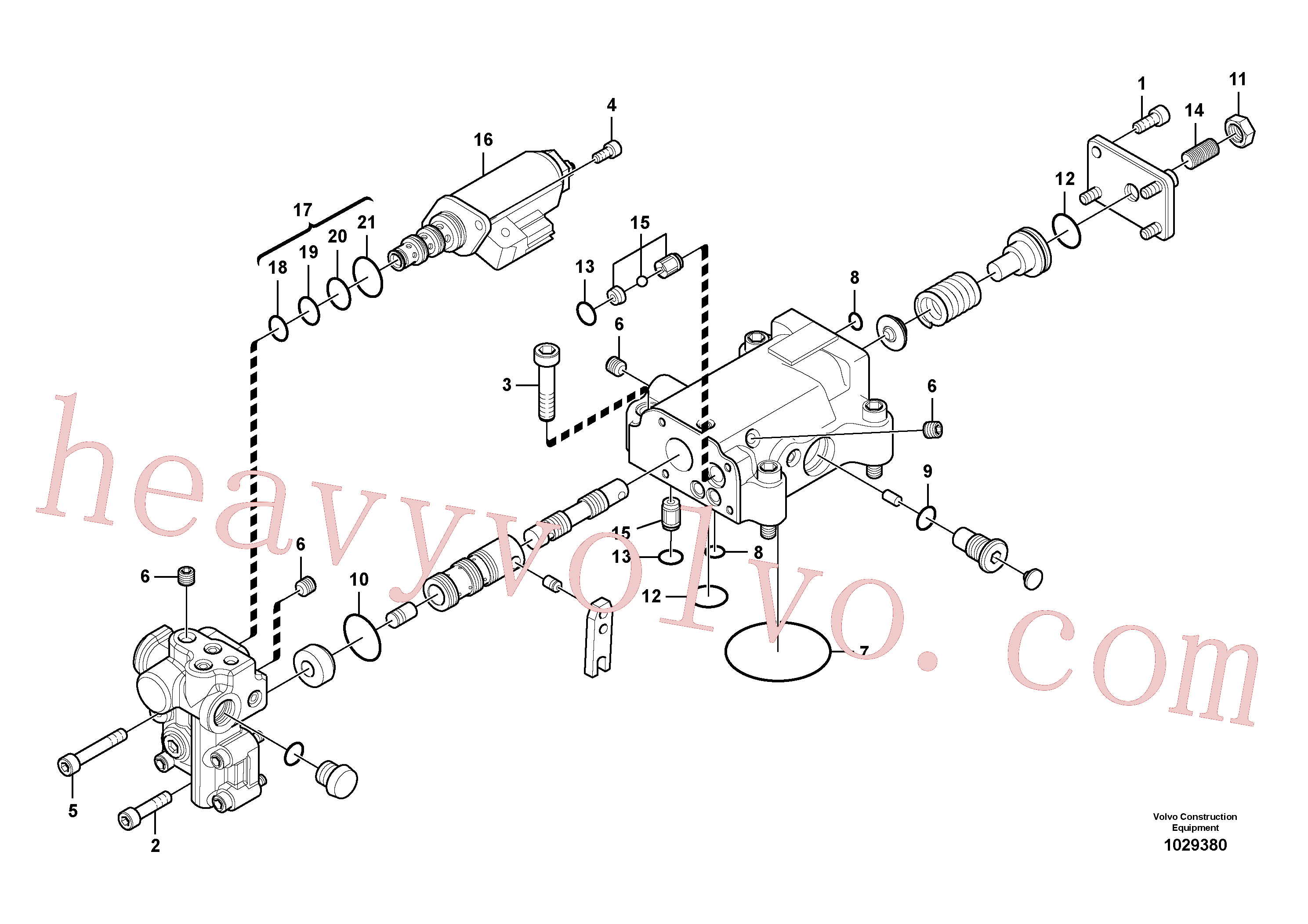 Volvo excavator part VOE14609384 Seal for sale